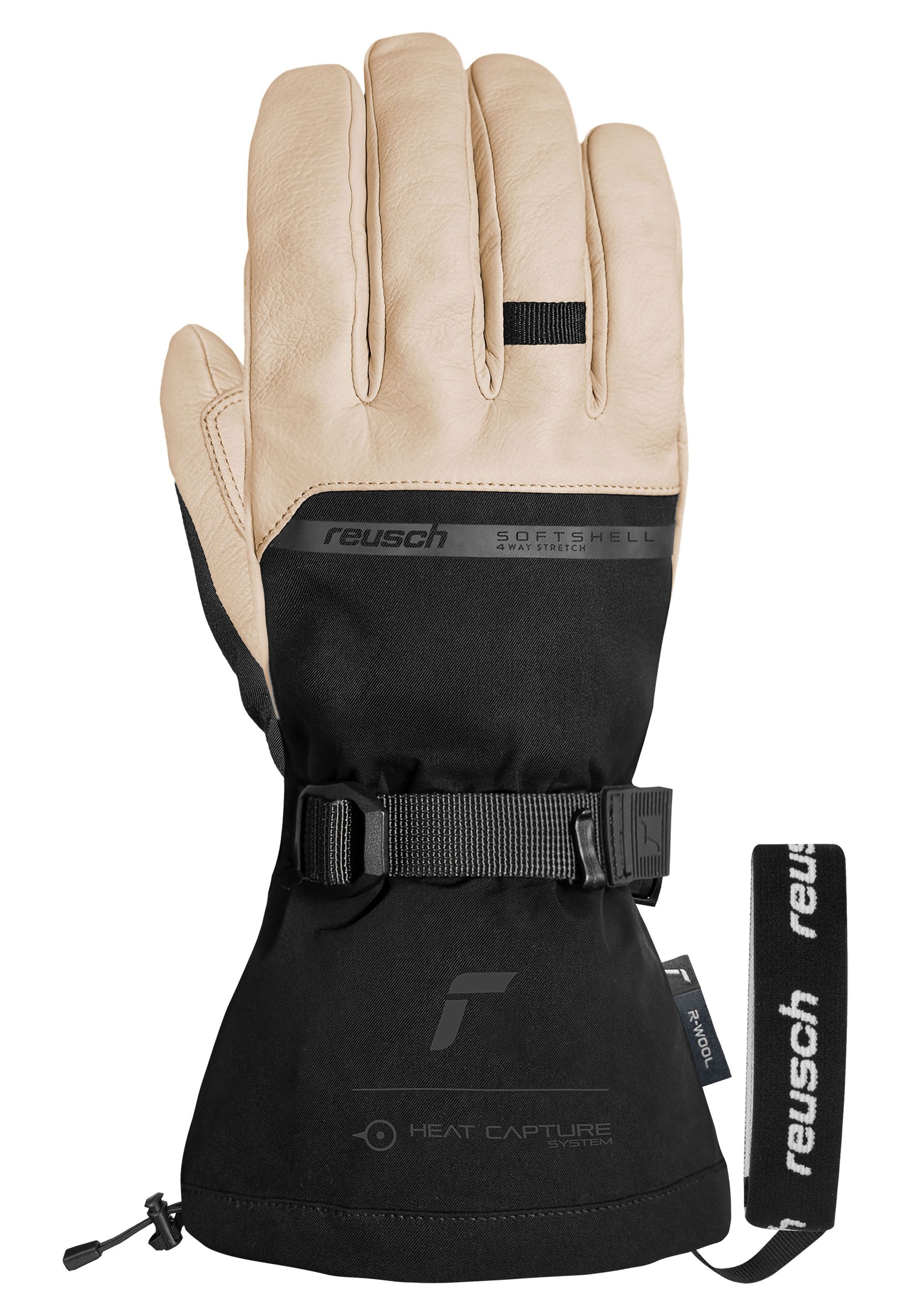 Reusch Skihandschuhe »Duality R-WOOL« mit winddichter, atmungsaktiver Funktion