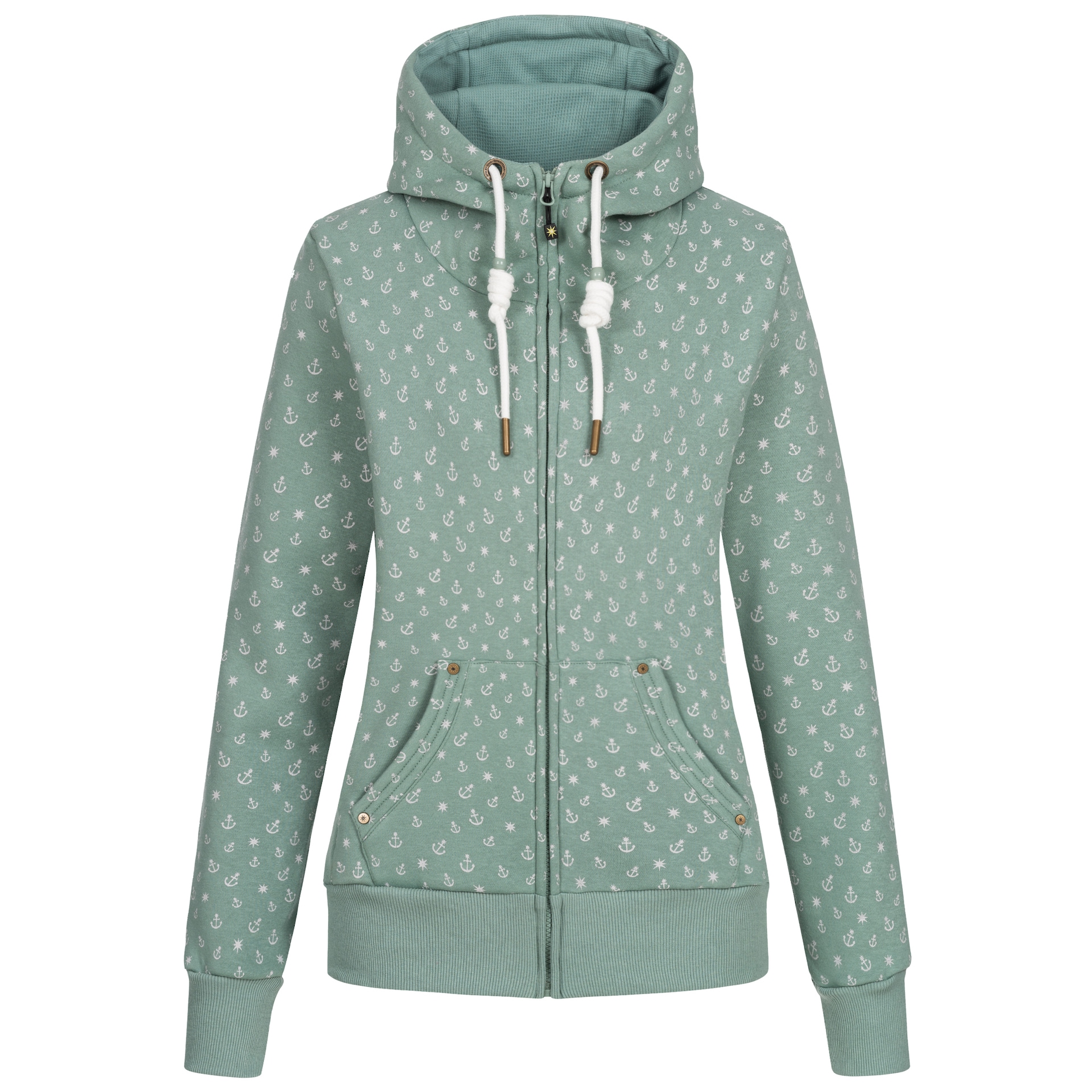 DEPROC Active Kapuzensweatshirt »ANCHORAGE Women«, in lässigem Oversized-Schnitt