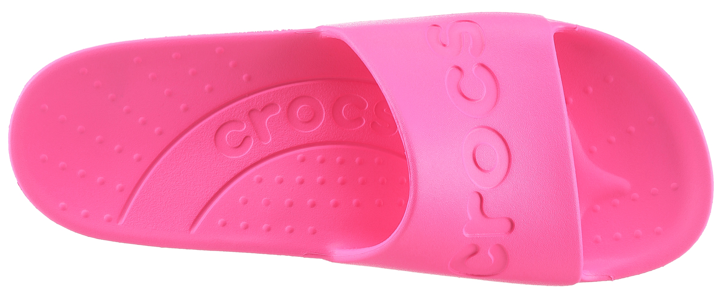 Crocs Pantolette »Crocs Slide«, Badeschuh, Schlappen, Strandschuh mit bequemem Fußbett