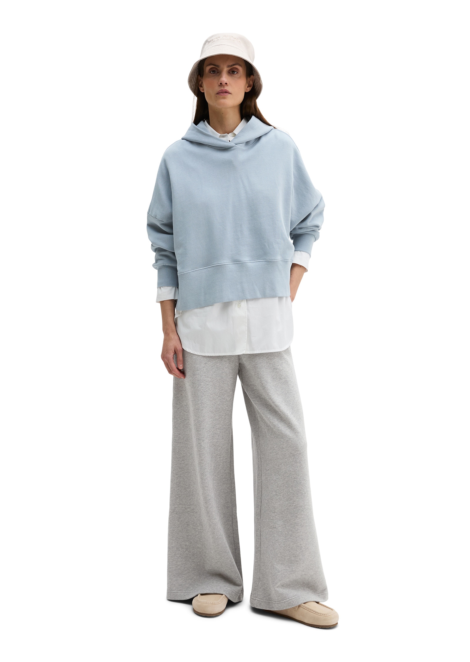 Marc O'Polo Sweatshirt »mit recycelter Baumwolle«
