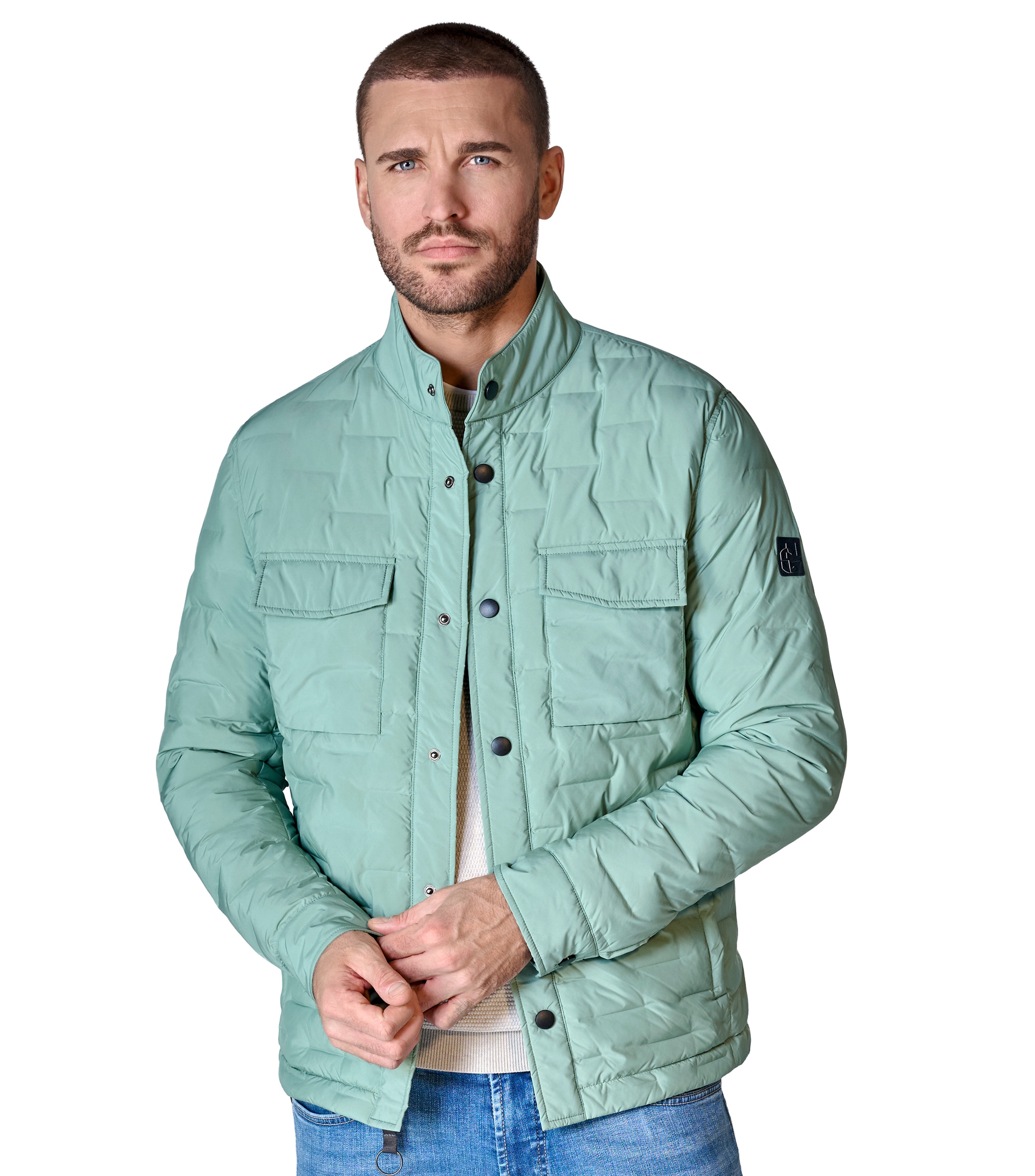 CASAMODA Bikerjacke "CASAMODA Übergangsjacke uni" günstig online kaufen