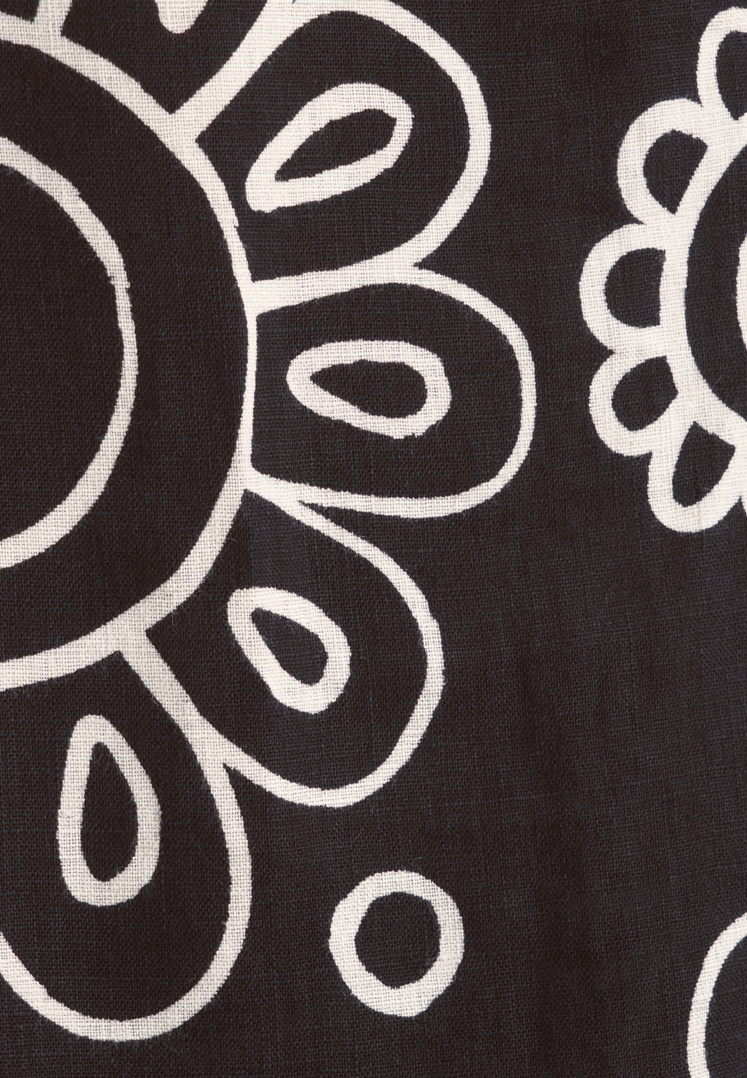 seidensticker Klassische Bluse »Schwarze Rose«, Langarm Rundhals Paisley