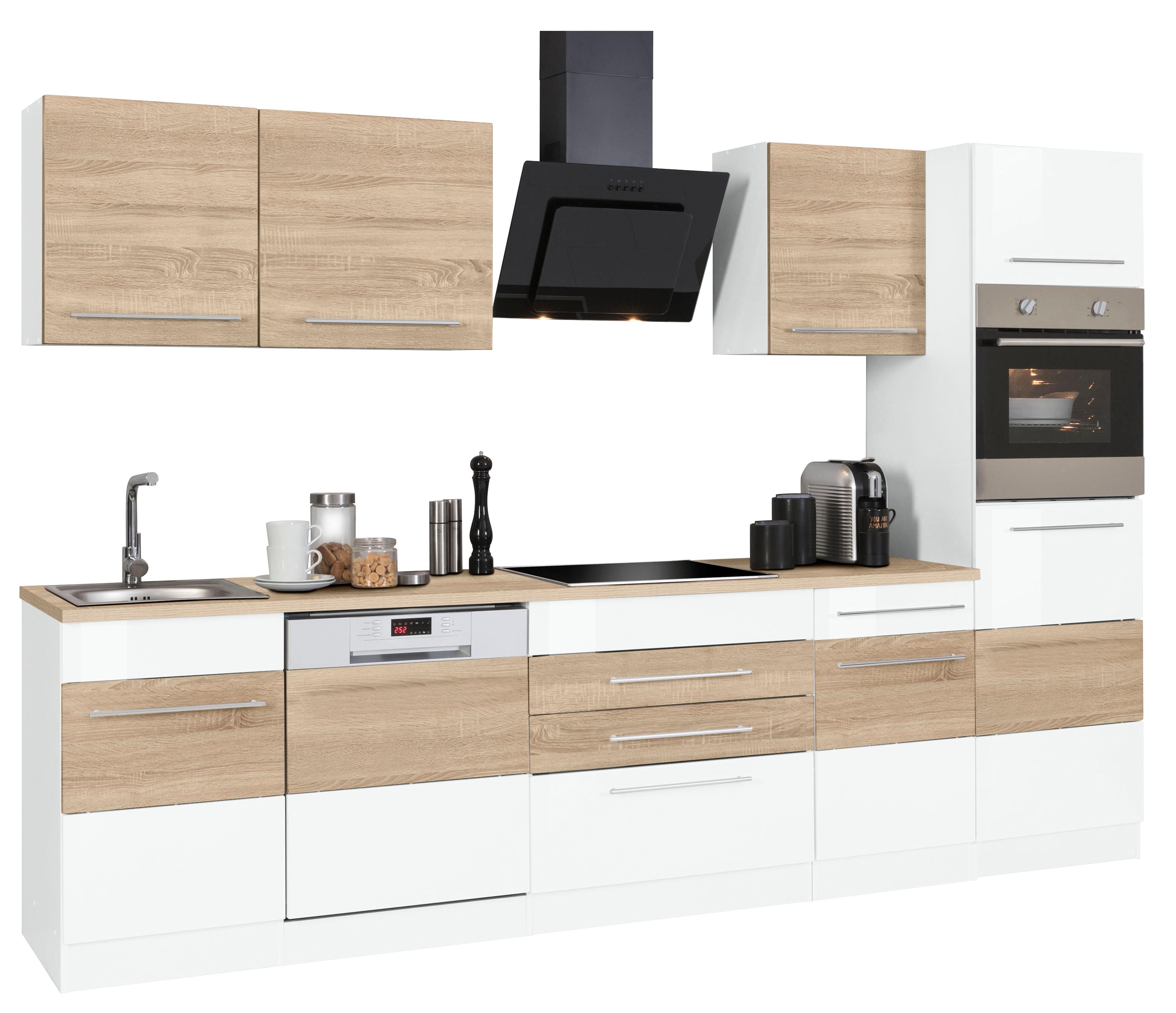 Thumbnail - KOCHSTATION Küchenzeile "KS-Trient" Breite 300 cm, wahlweise mit E-Geräten, mit Arbeitsplatte