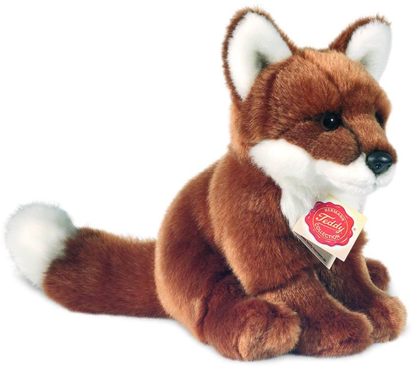 Teddy Hermann® Kuscheltier »Fuchs sitzend rotbraun, 20 cm«, zum Teil aus recyceltem Material
