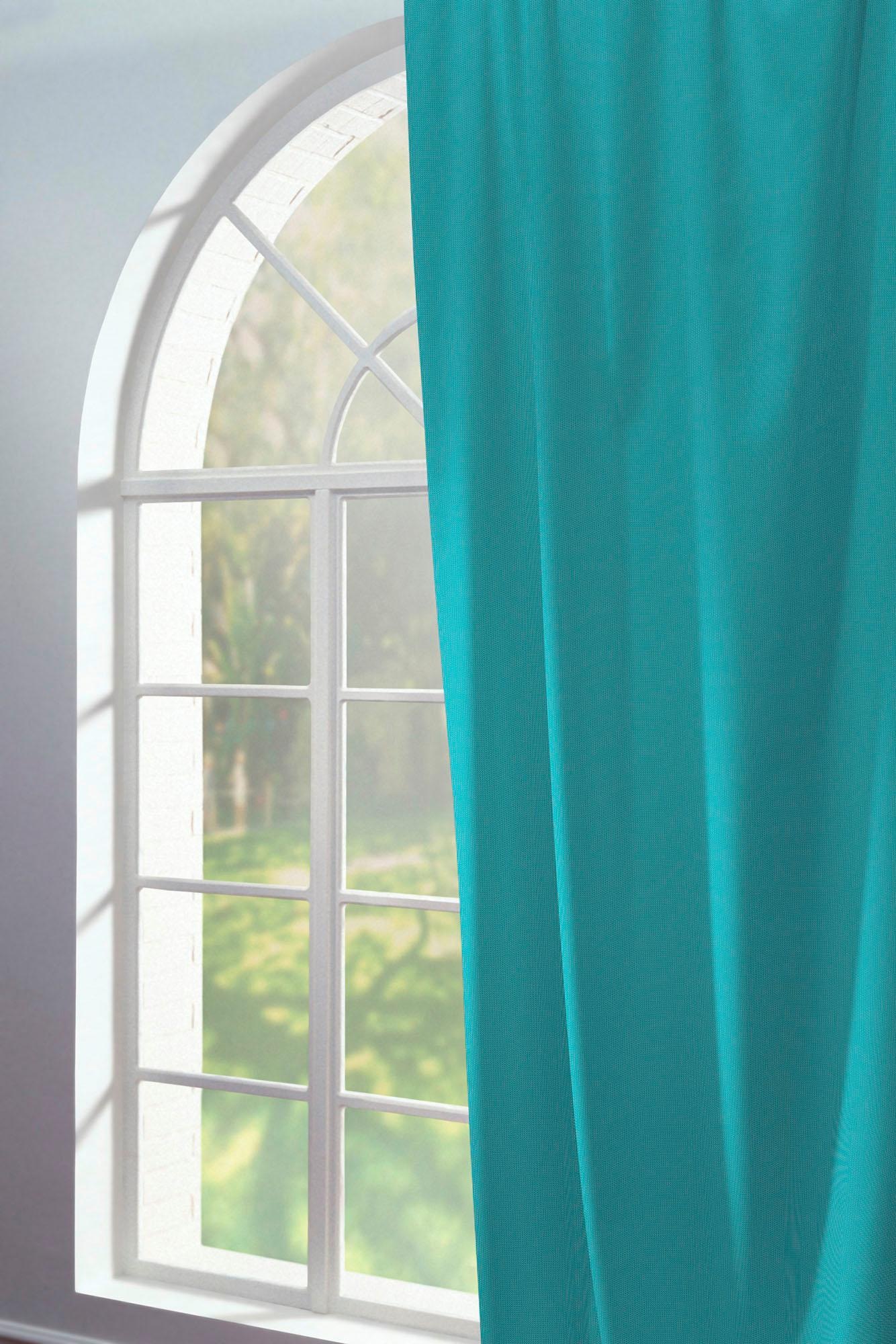 Adam Vorhang "Uni Collection" Kräuselband 1 Stk. tlg. aus 100% Bio-Baumwoll günstig online kaufen