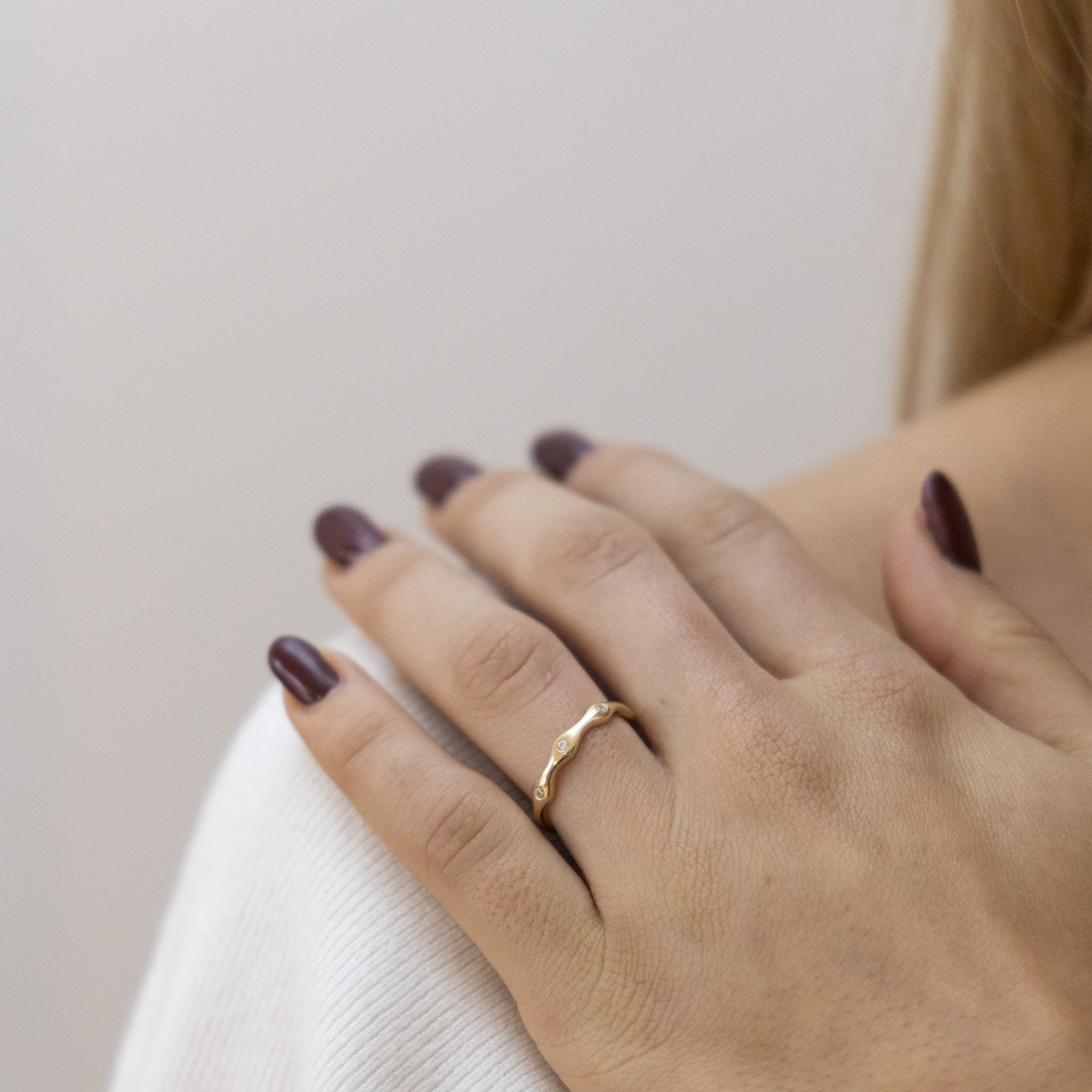 Fascination by Ellen K. 021 375 Yellow Gold Ring Size 21 2