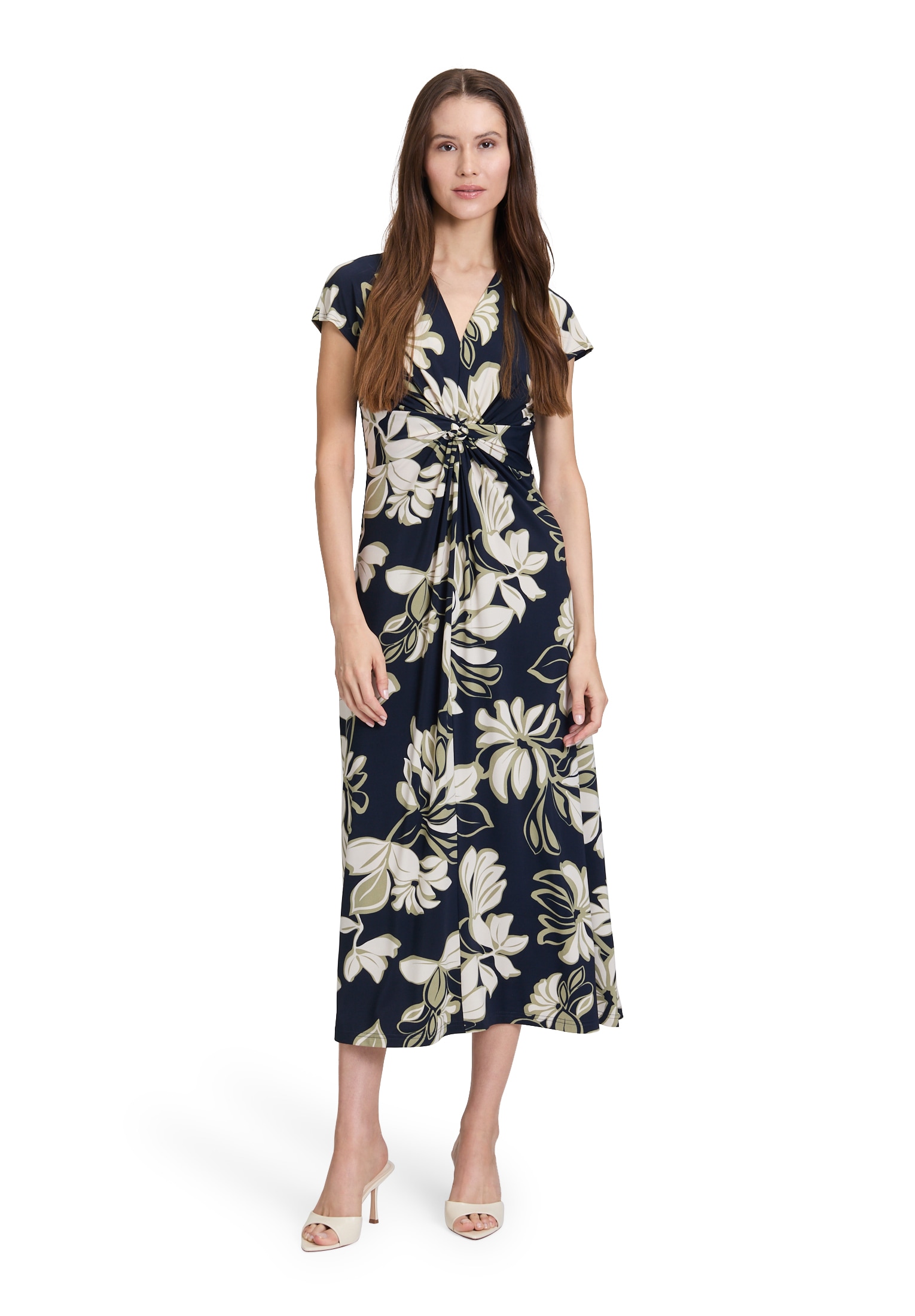 Betty Barclay Midikleid "Betty Barclay Midikleid mit Raffung" günstig online kaufen