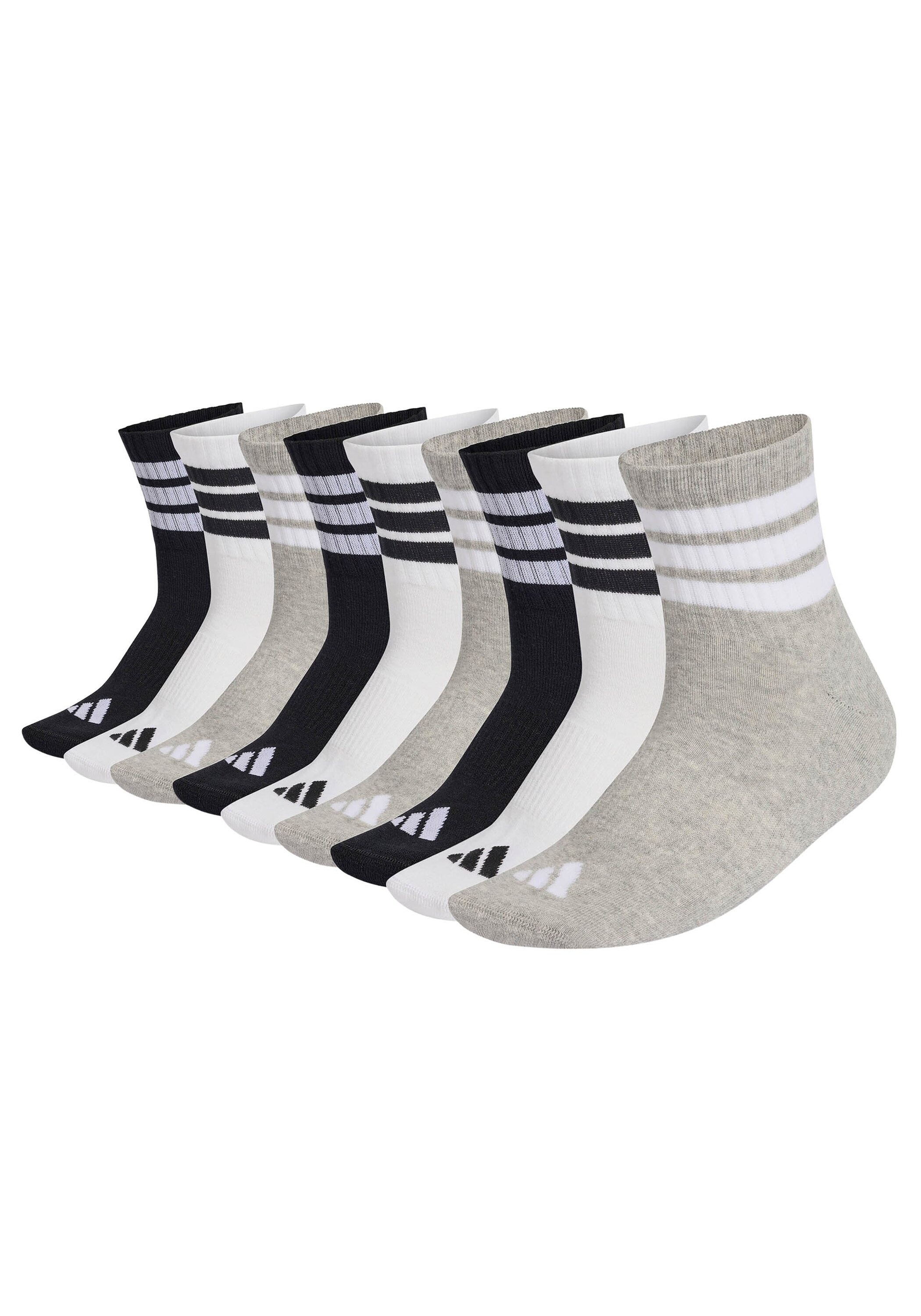 adidas Originals Kurzsocken "Socken 3-Stripes Cushioned Sportswear Mid-Cut günstig online kaufen