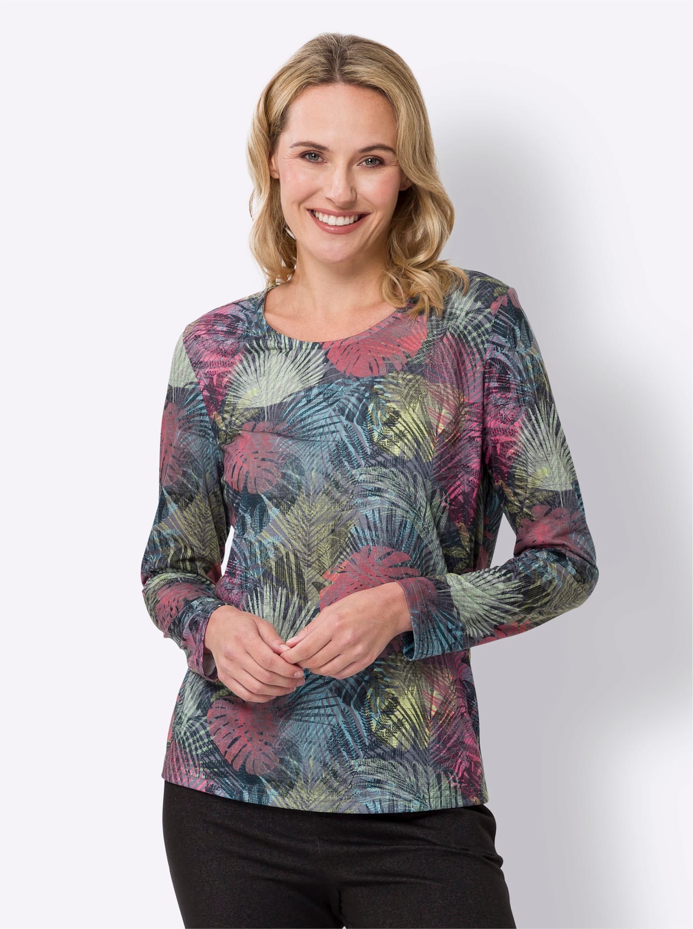 Classic Basics Langarmshirt "3/4-Arm-Shirt", (1 tlg.) günstig online kaufen