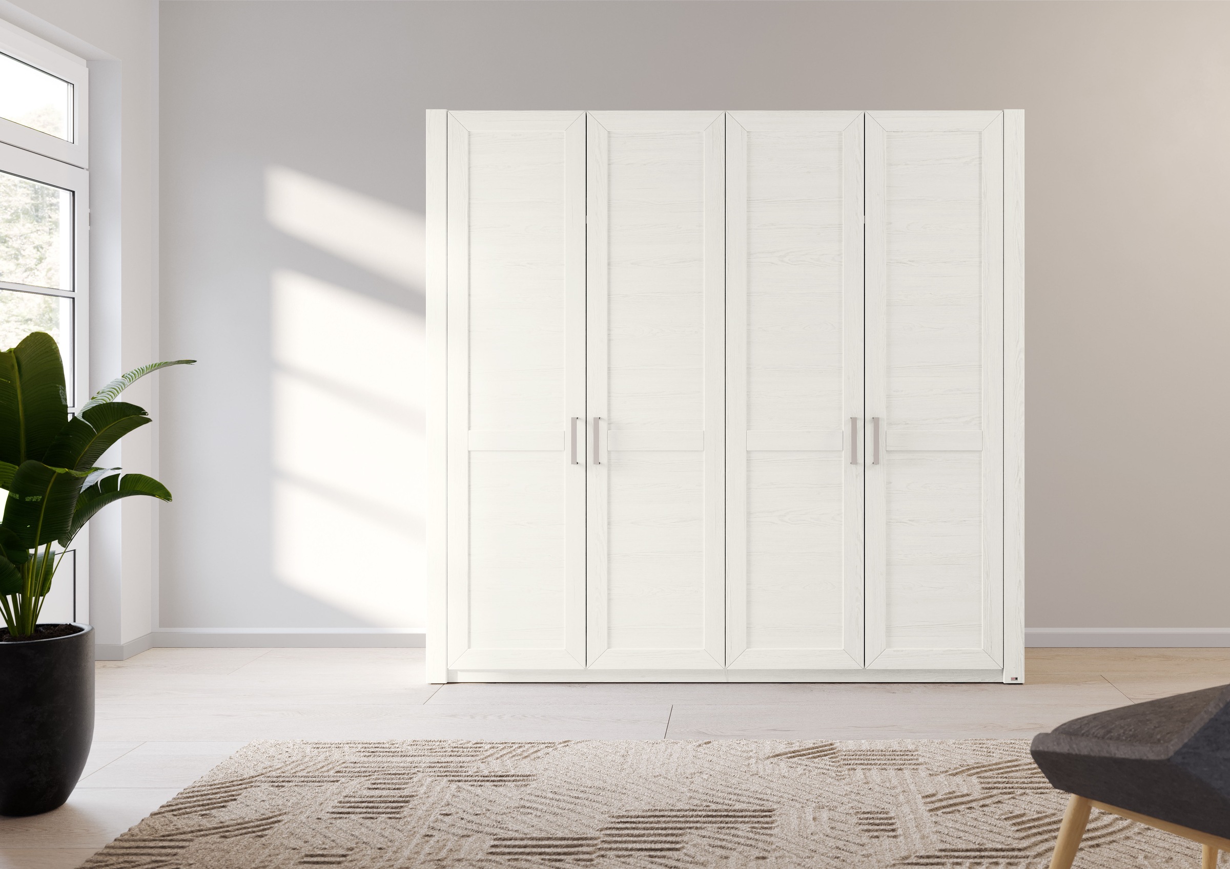 set one by Musterring Kleiderschrank "York Schlafen", (1 St.), mit Holztüre günstig online kaufen
