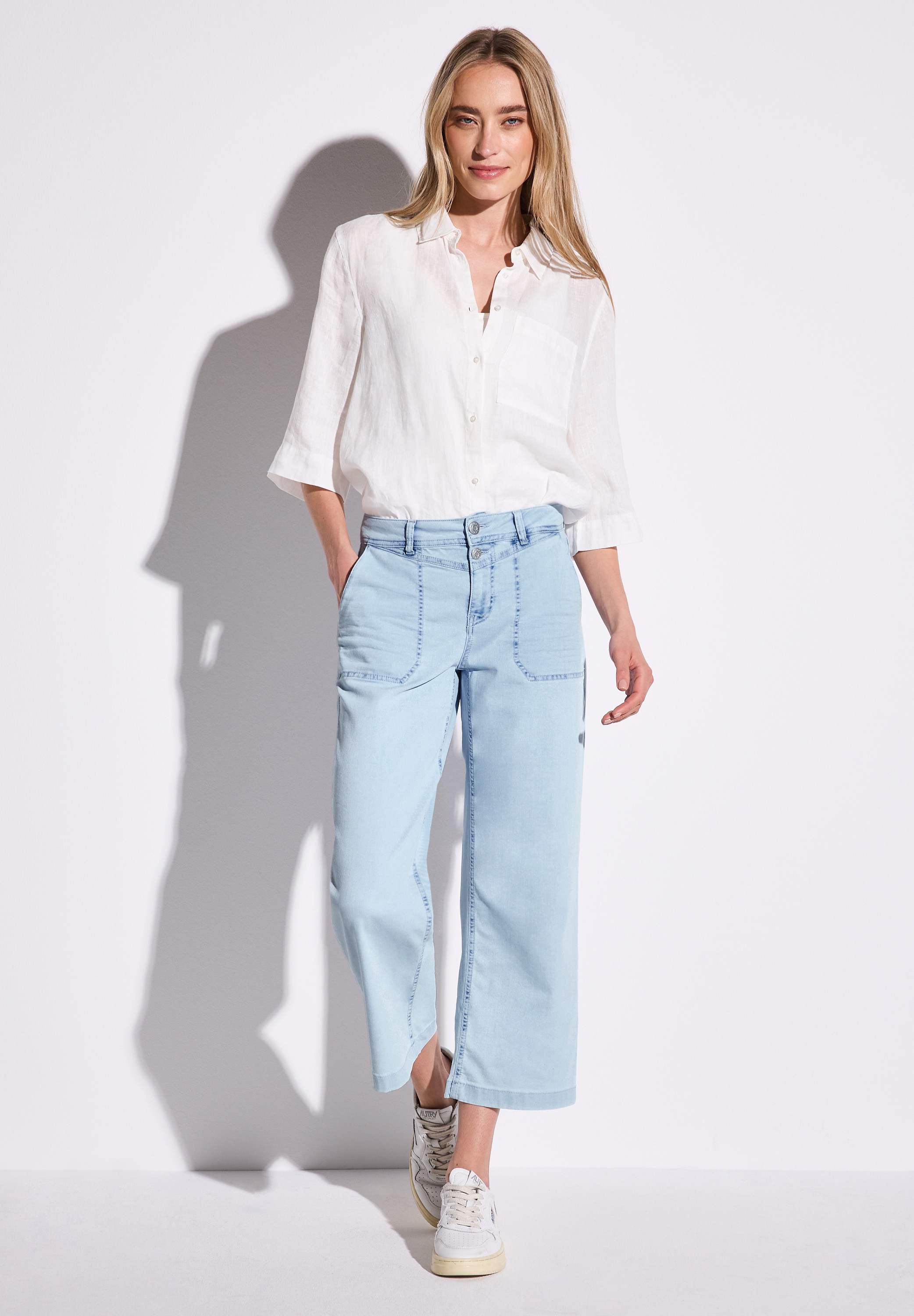 STREET ONE Comfort-fit-Jeans, Middle Waist