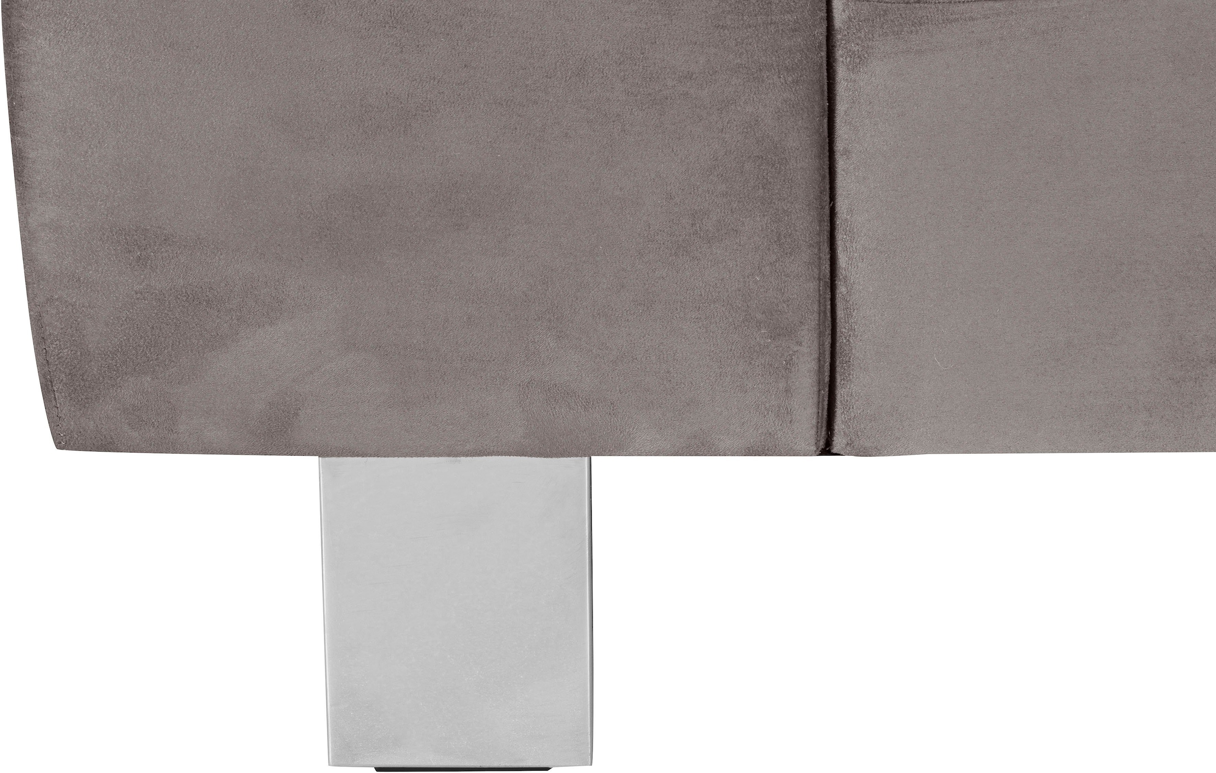 COTTA Polstergarnitur »Komaris, B: 193 bzw. 100 cm« Set,  Set: 3er-Sofa & Hocker, mit Kopfteilverstellung