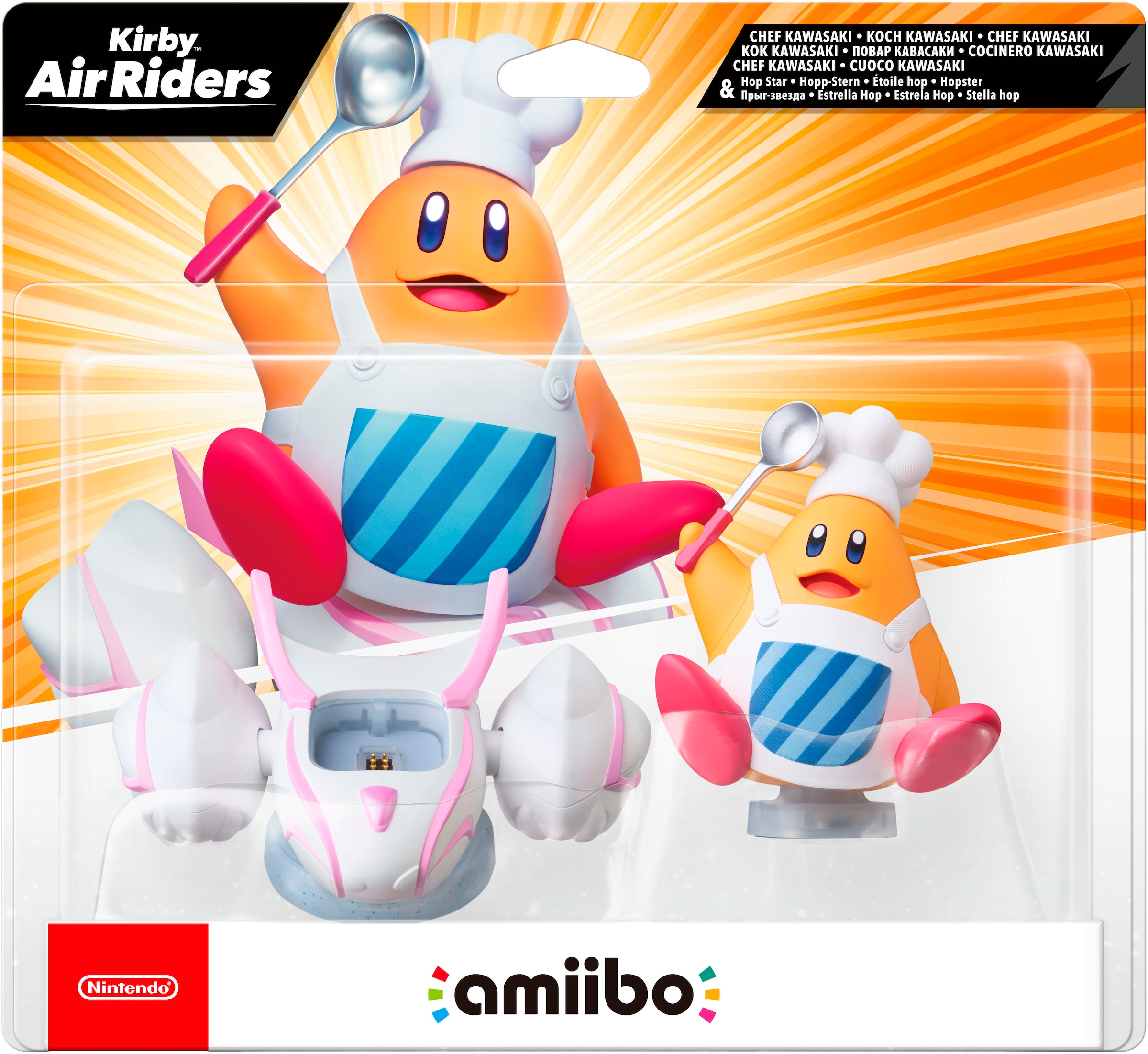 Nintendo Switch 2 Spielfigur »amiibo - Koch Kawasaki & Hopp-Stern«