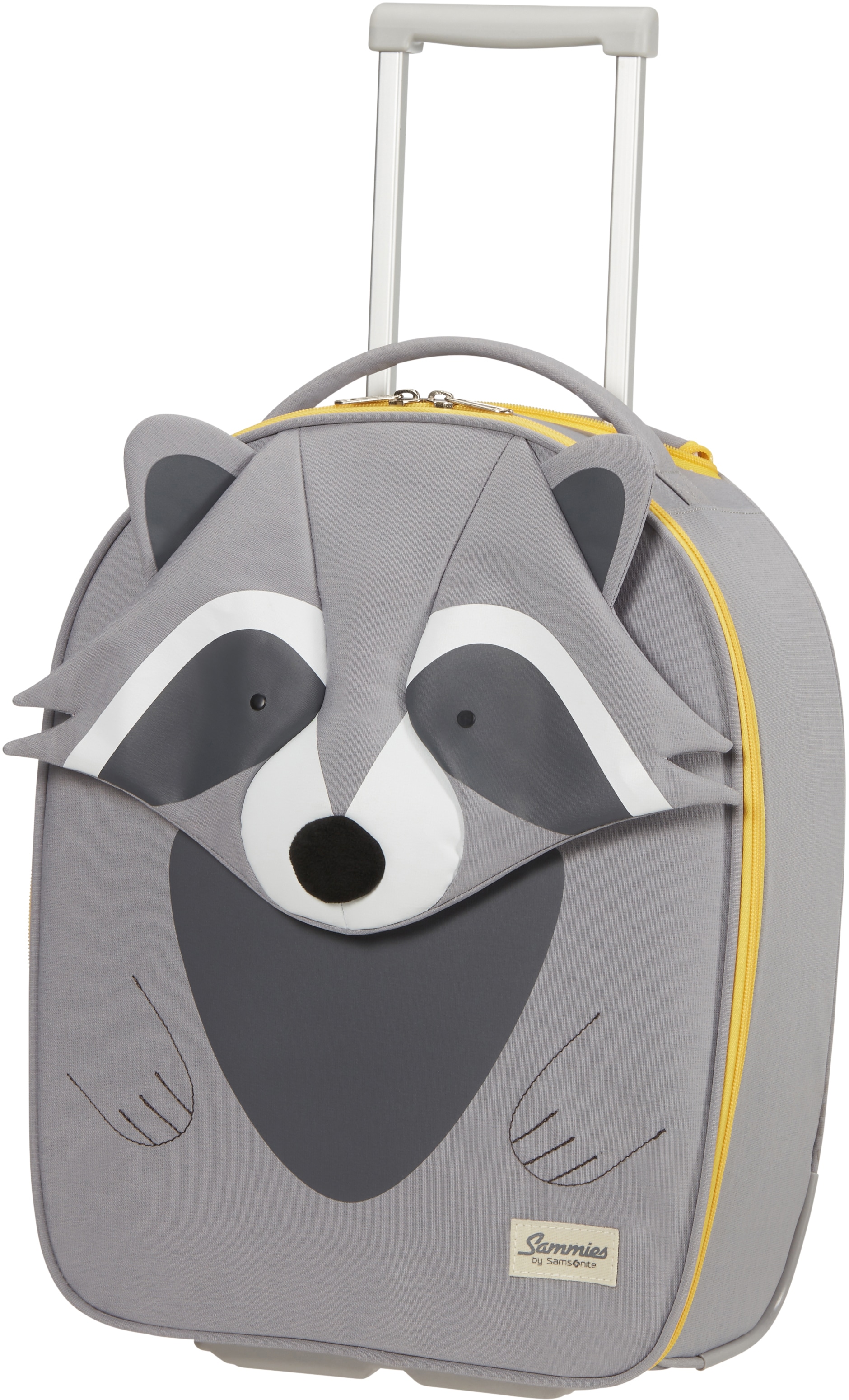 Sammies by Samsonite Kinderkoffer »Happy Sammies, Raccoon Remy«, 2 Rollen, Kinderreisekoffer Handgepäck Reisekoffer Trolley