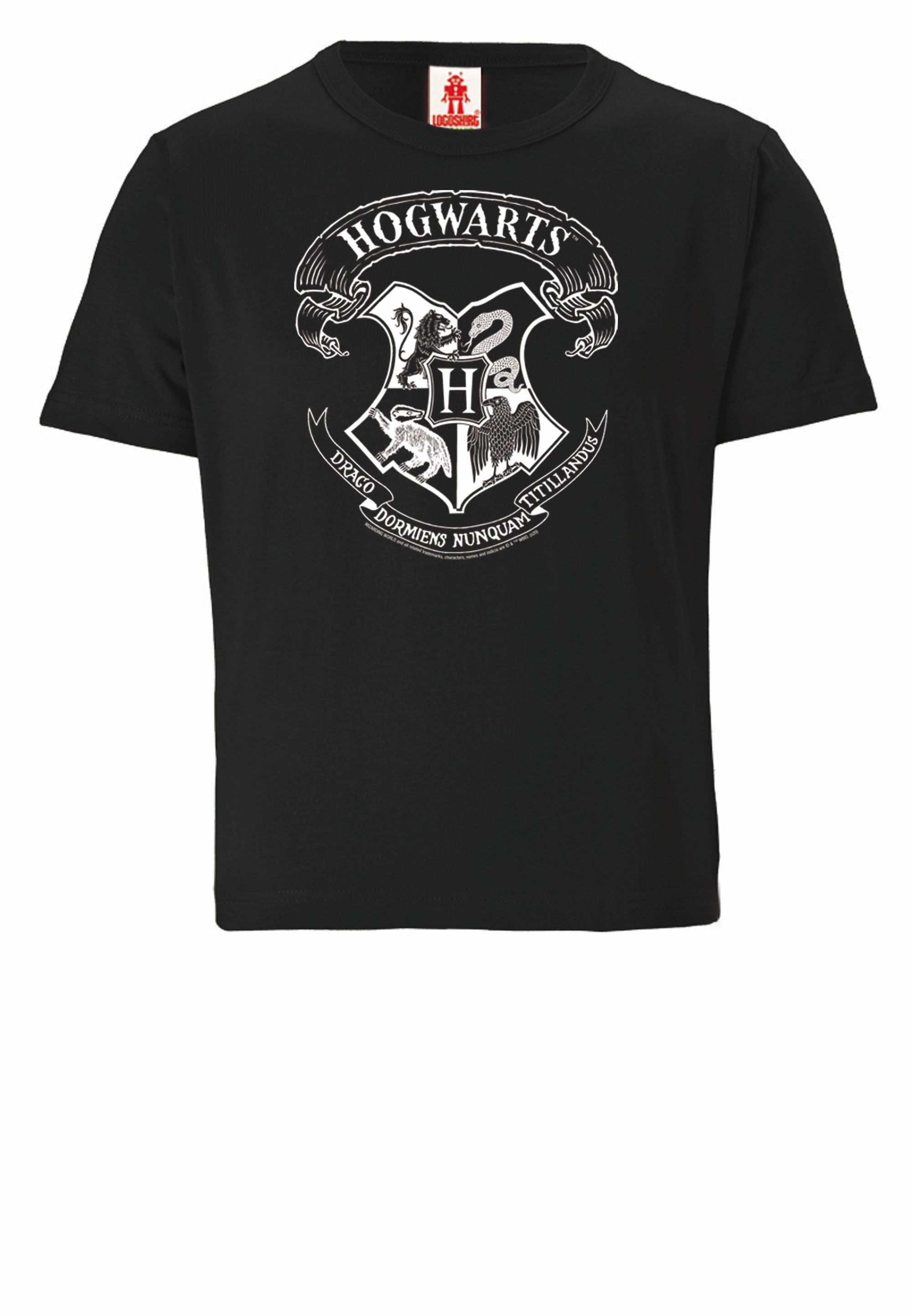 LOGOSHIRT T-Shirt mit – bestellen Potter Hogwarts BAUR Print lizenziertem »Harry | Logo«