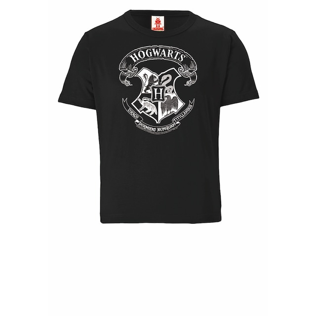 LOGOSHIRT T-Shirt »Harry Potter – Hogwarts Logo«, mit lizenziertem Print  bestellen | BAUR