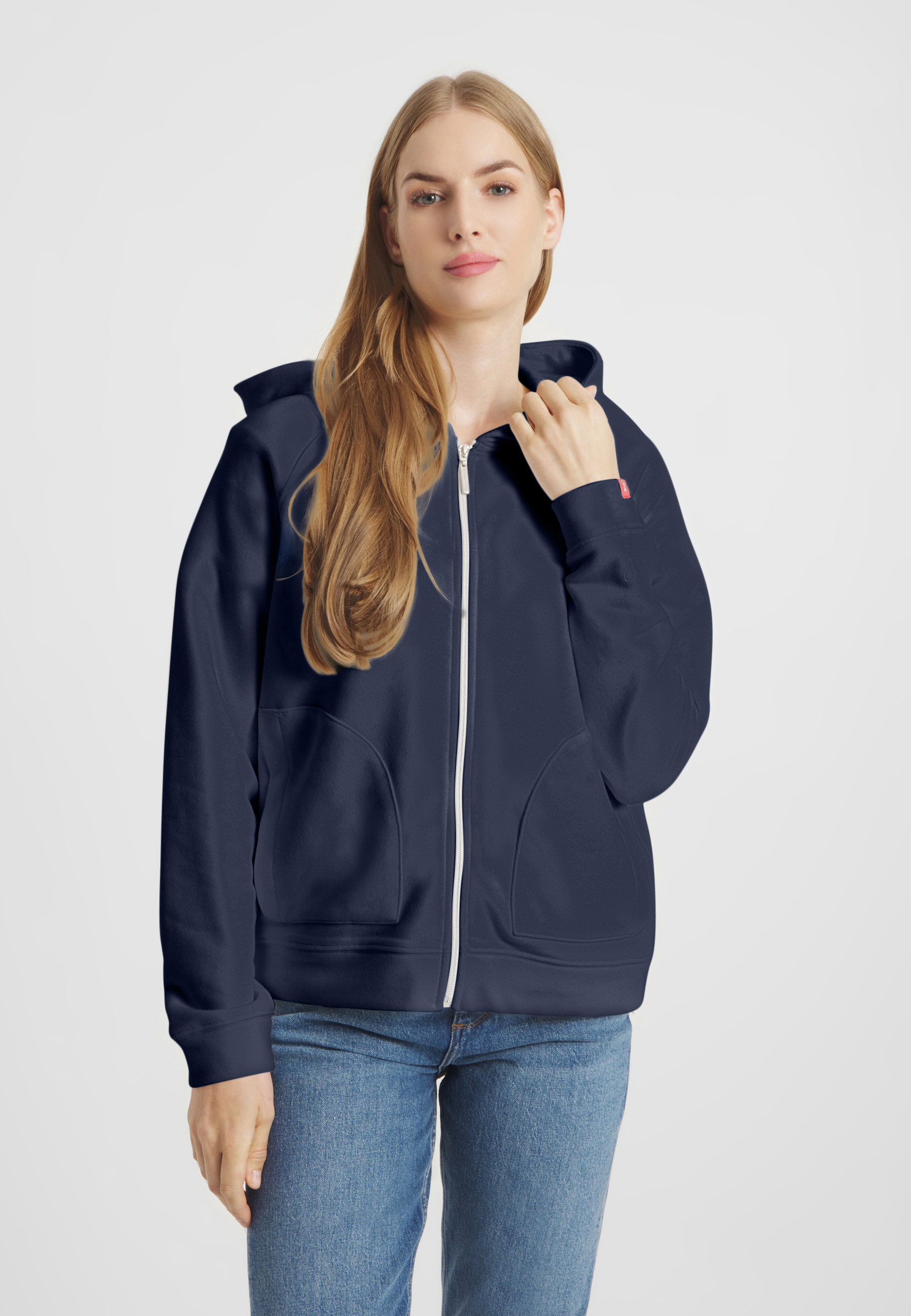 Frieda & Freddies Kapuzensweatjacke "Sweat Jacket" günstig online kaufen