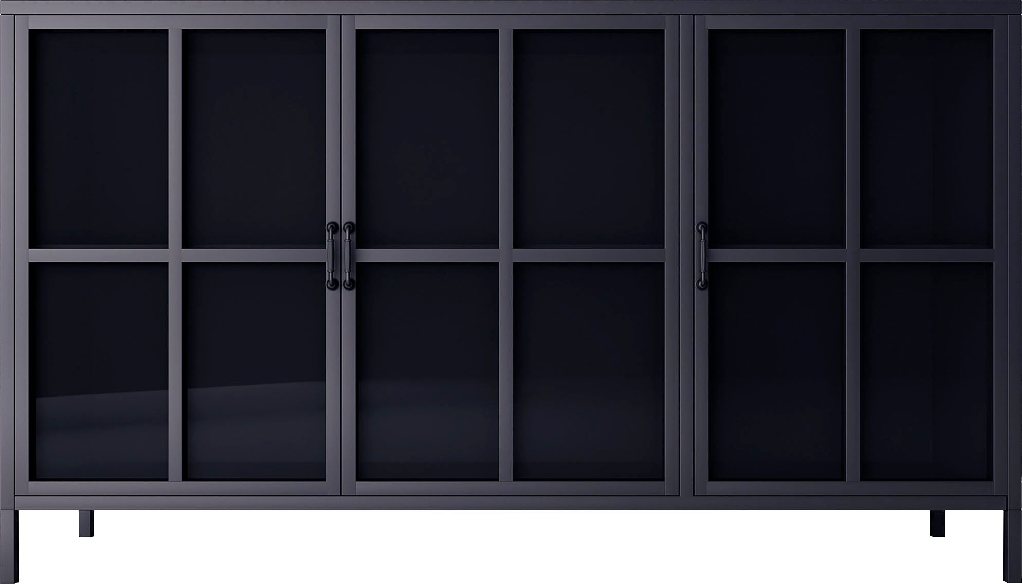 Homexperts Vitrine »Choice«, designorientiertes Sideboard mit Glastüren