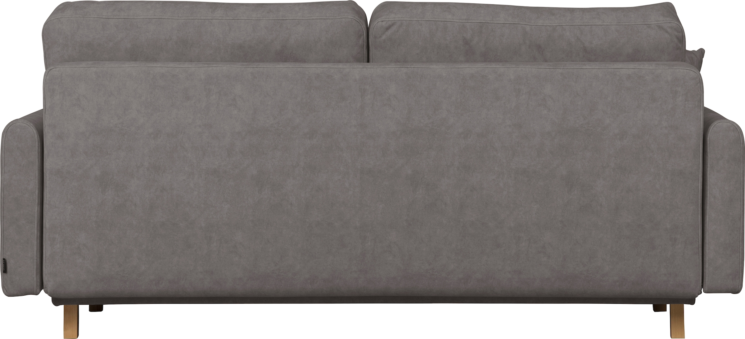 Home affaire 2-Sitzer »TRIPLO mit Wellenunterfederung, Maße B/T/H: 165/100/89 cm«, Sofa mit Steppung im Rückenbereich, incl. Rückenkissen und Zierkissen