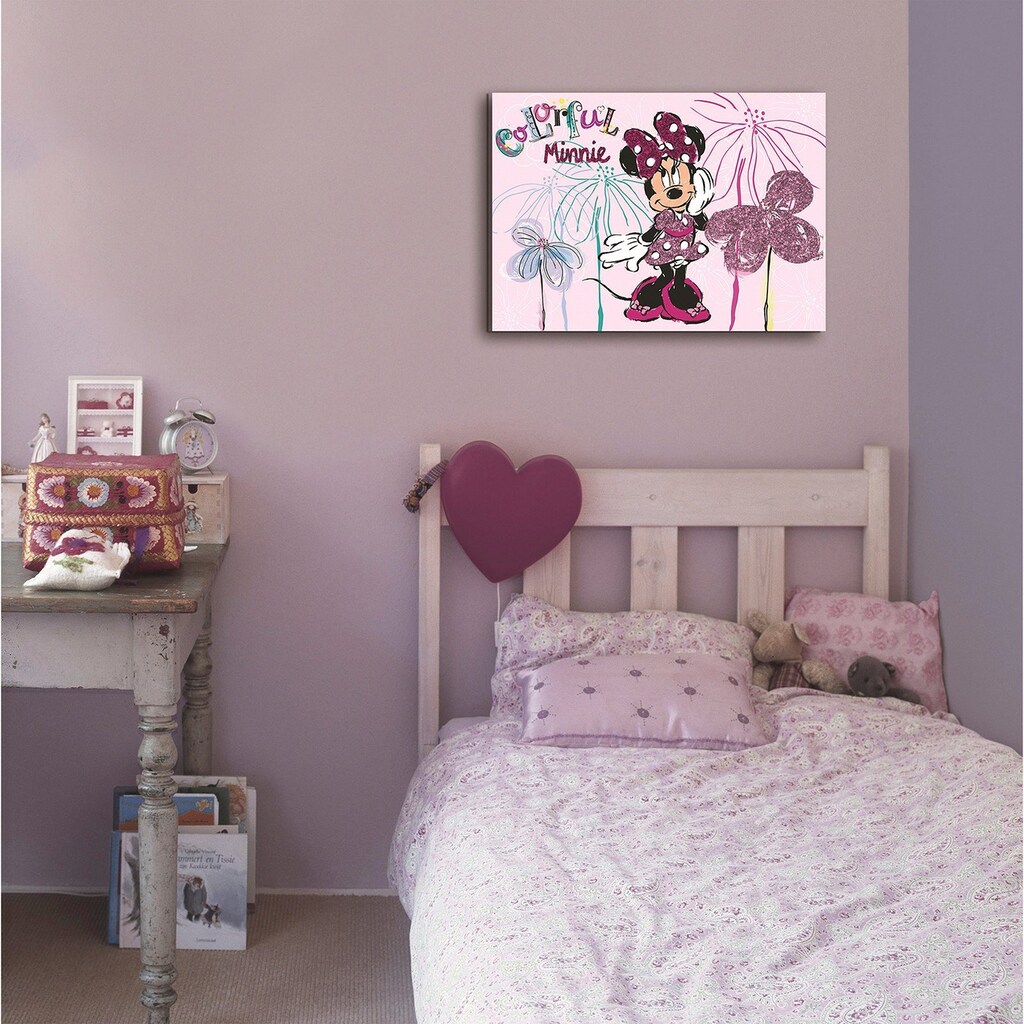 Disney Leinwandbild »Minnie Mouse«, Minnie Mouse