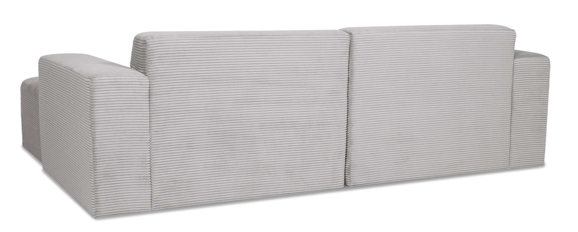 INOSIGN Ecksofa »Koa,228cm, L-Form, Modulsofa, Webstoff, Cord«, Designsofa, Set, Hocker inklusive, weicher Lounge-Sitzkomfort