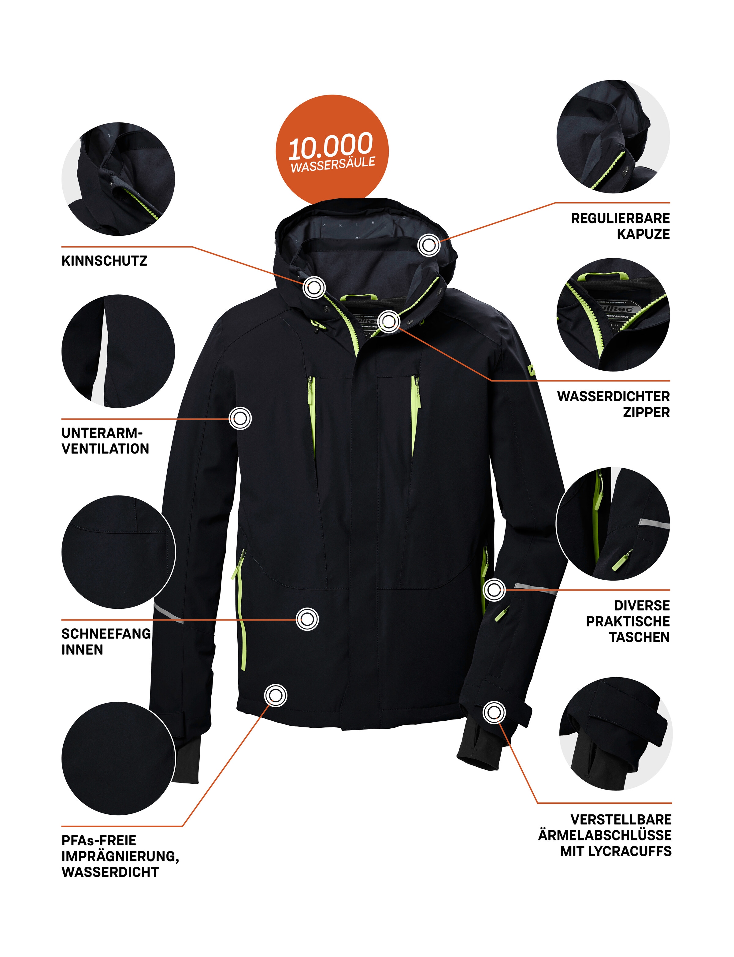 Killtec Funktionsjacke »KOW 26 MN JCKT«