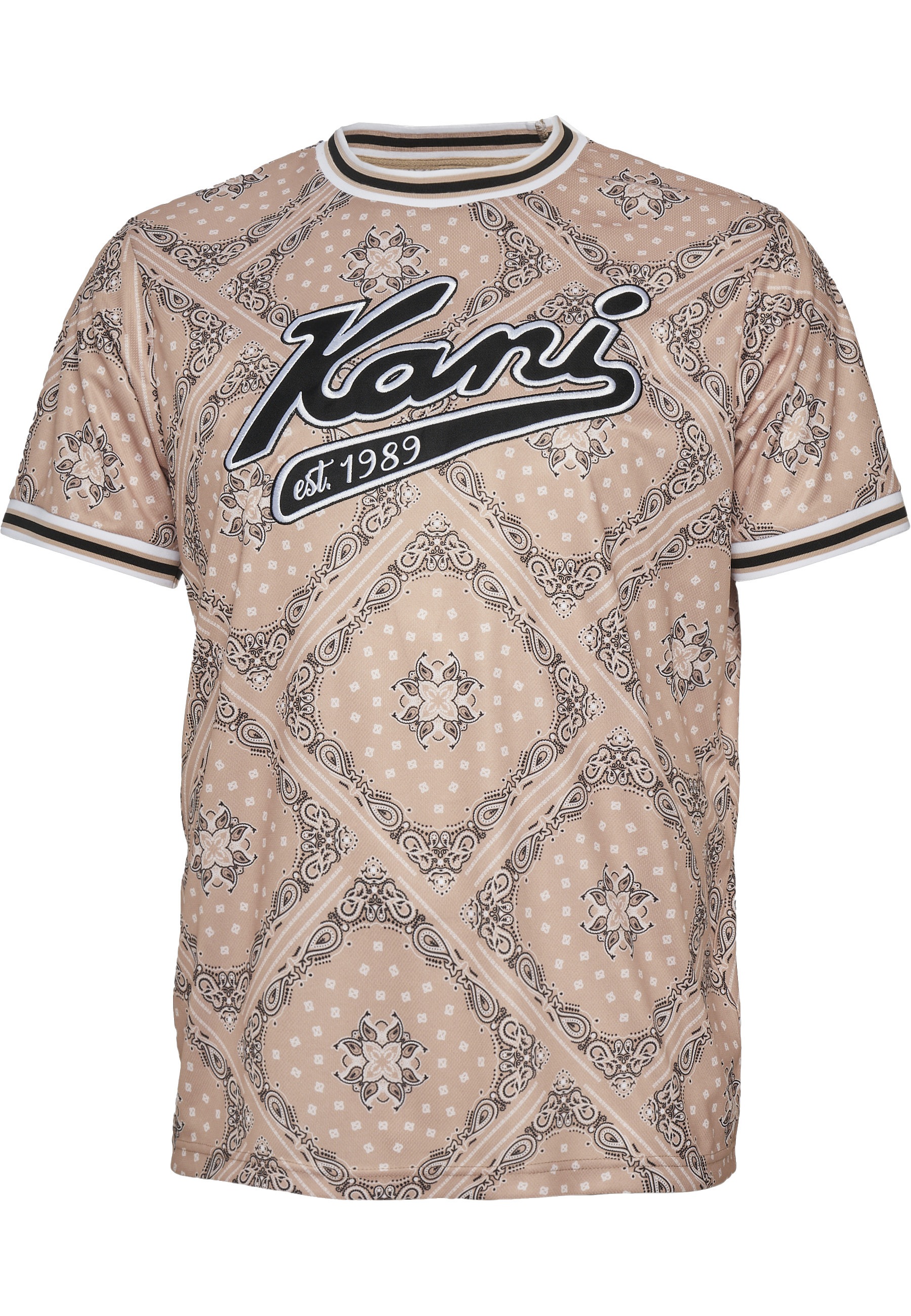 Karl Kani T-Shirt "Karl Kani Herren KM232-008-2 KK Varsity Paisley Mesh Tee" 1 Stk.