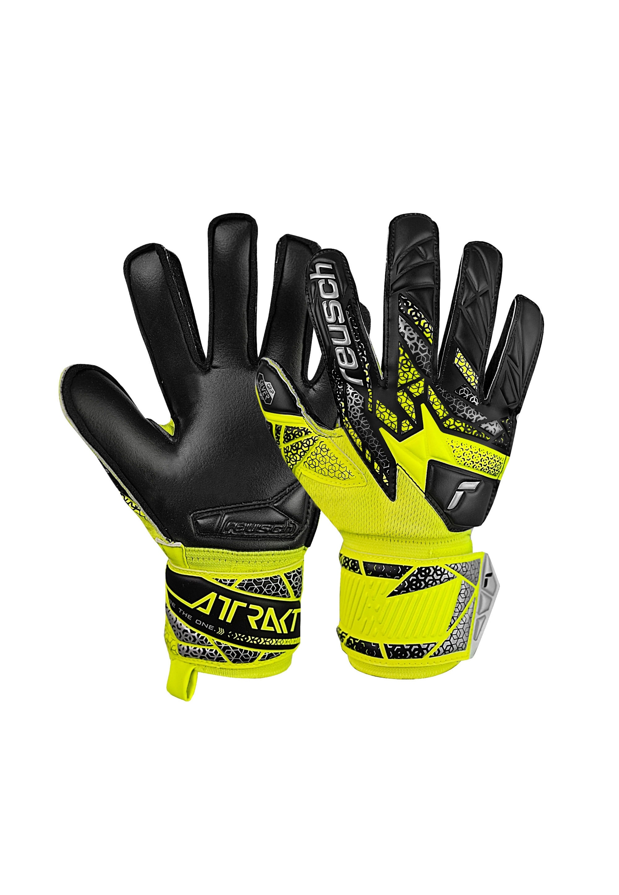 Reusch Torwarthandschuhe "Attrakt Silver Junior" mit Expanse Cut günstig online kaufen