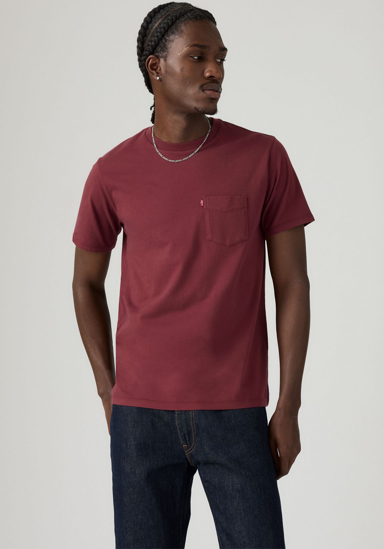 Levis T-Shirt "CLASSIC POCKET TEE" mit aufgesetzter Brusttasche günstig online kaufen