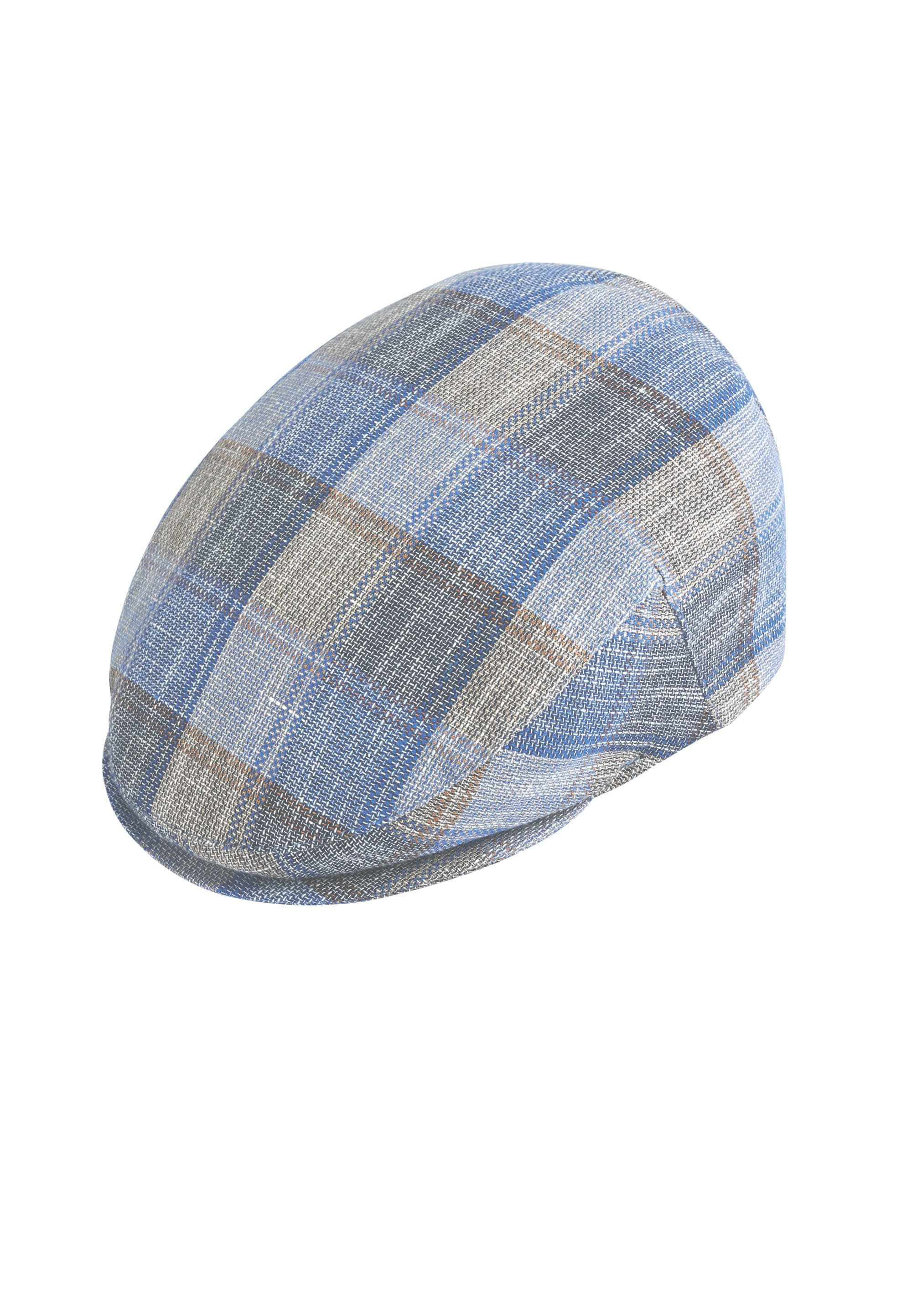 Chaplino Flat Cap, aus Leinen-Mischgewebe