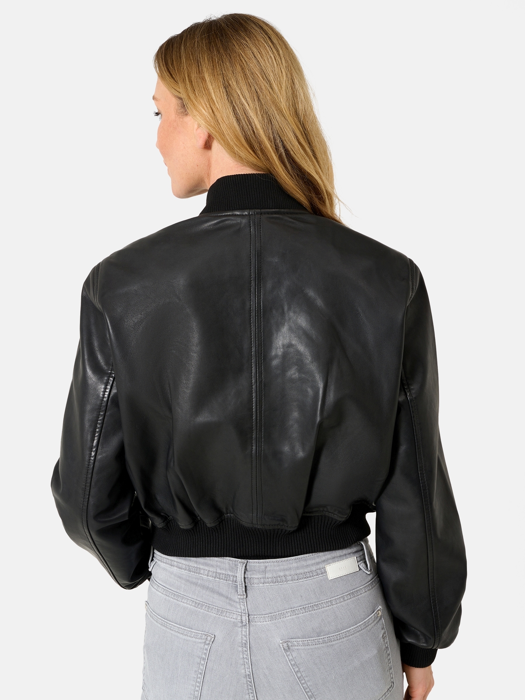 RICANO Bikerjacke »Lederjacke Brasil« ohne Kapuze Handgefertigt aus echtem Leder