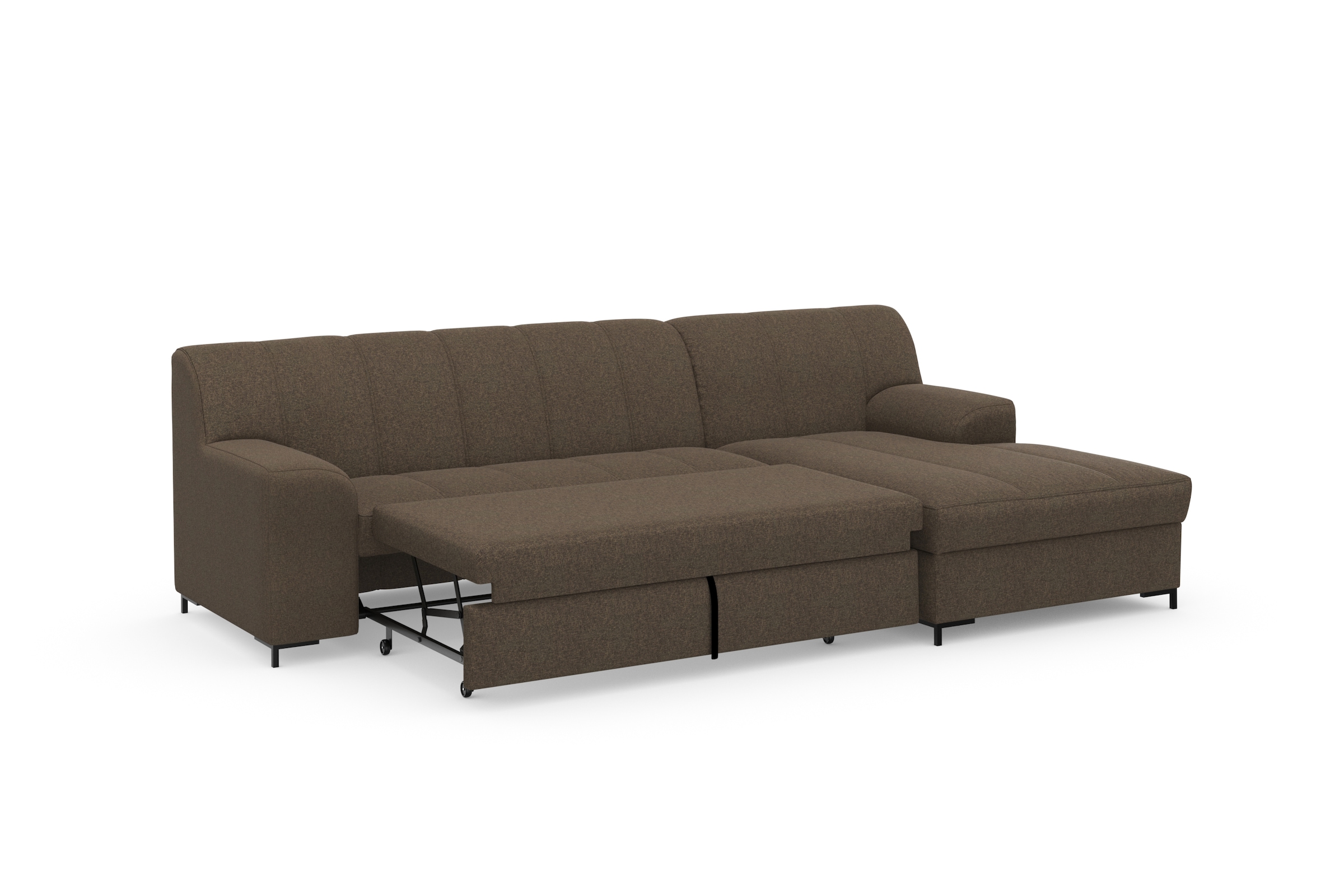 INOSIGN Ecksofa »Balme L-Form«, Inkl. Zierkissen, wahlweise mit Bettfunktion