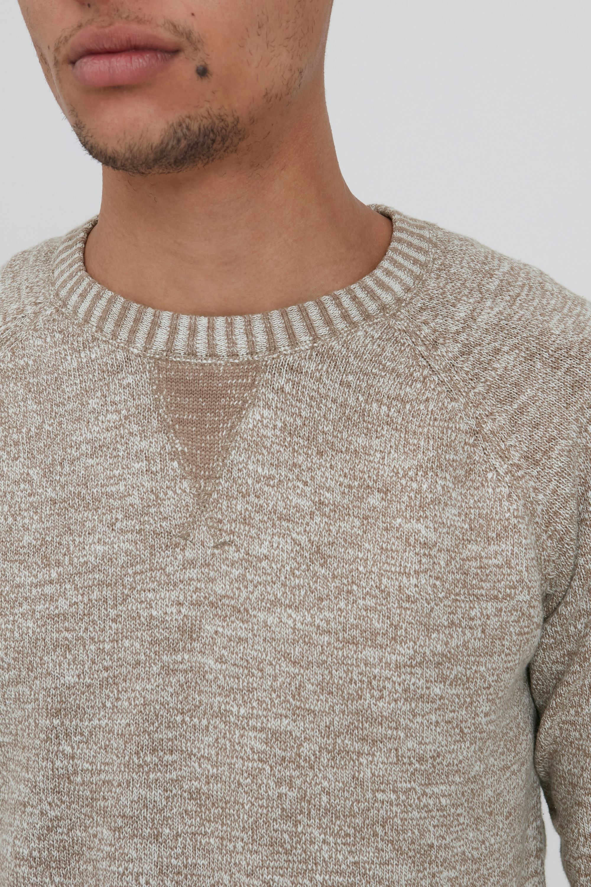 !Solid Strickfleece-Pullover »Strickpullover SDThian«