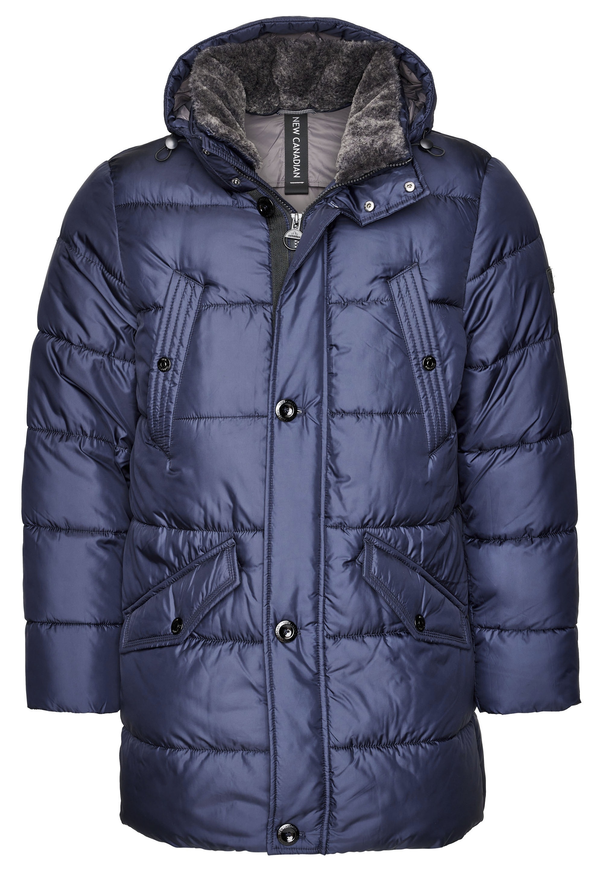 New Canadian Steppjacke, mit abnehmbarem Innenkragen günstig online kaufen