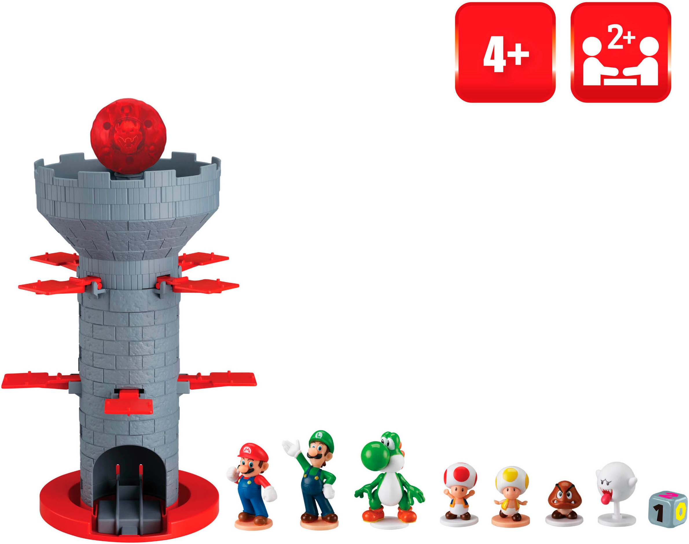EPOCH Games Spiel »Super Mario™ Blow Up! Shaky Tower«