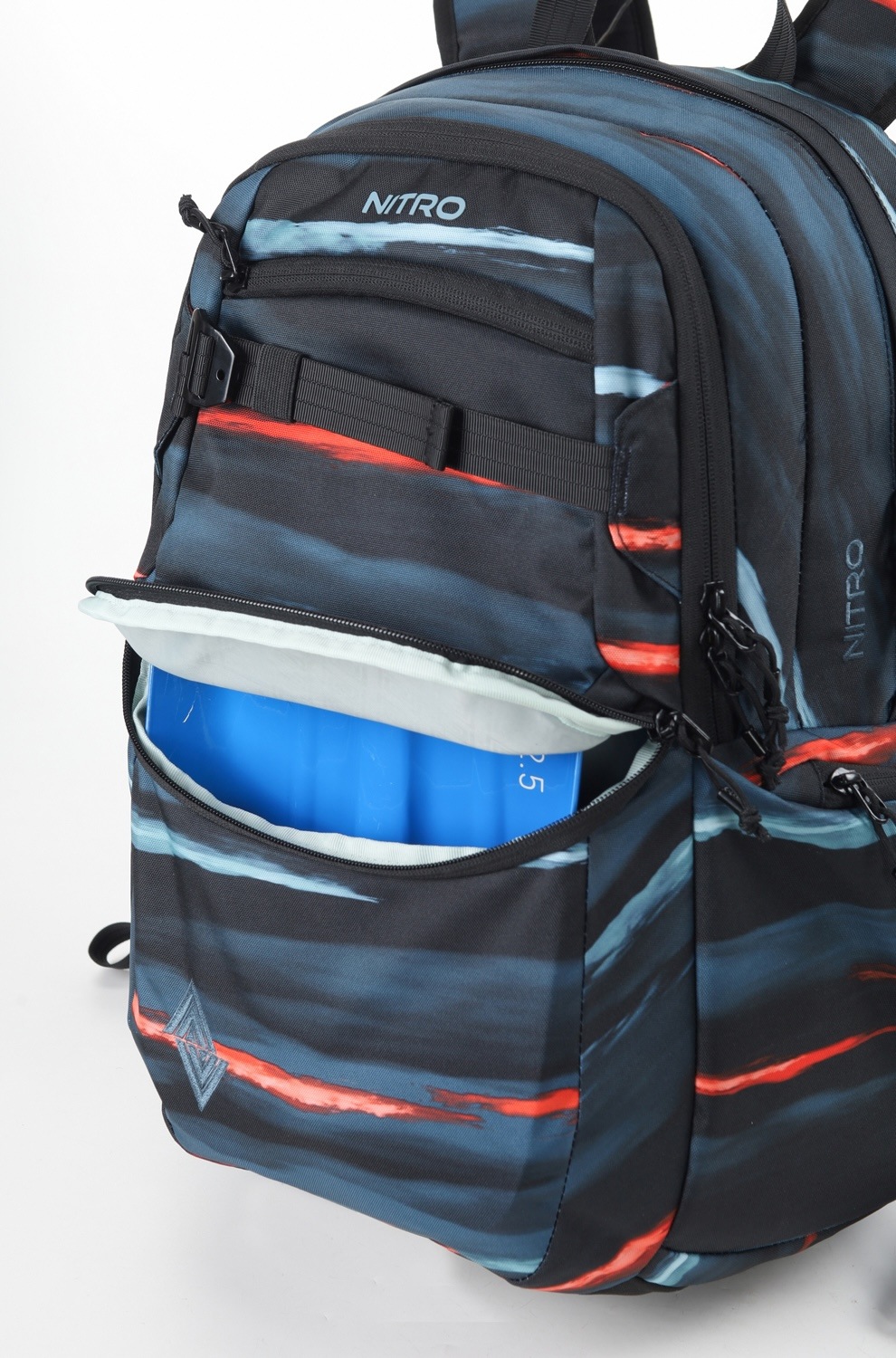 NITRO Freizeitrucksack »Future Hero«, Schulrucksack Freizeitrucksack Laptoprucksack Mäppchen