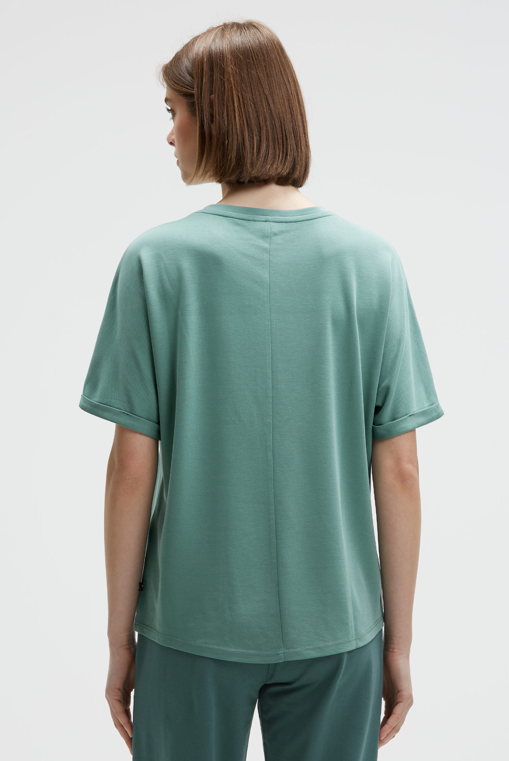 SOCCX Rundhalsshirt mit Fledermausärmeln