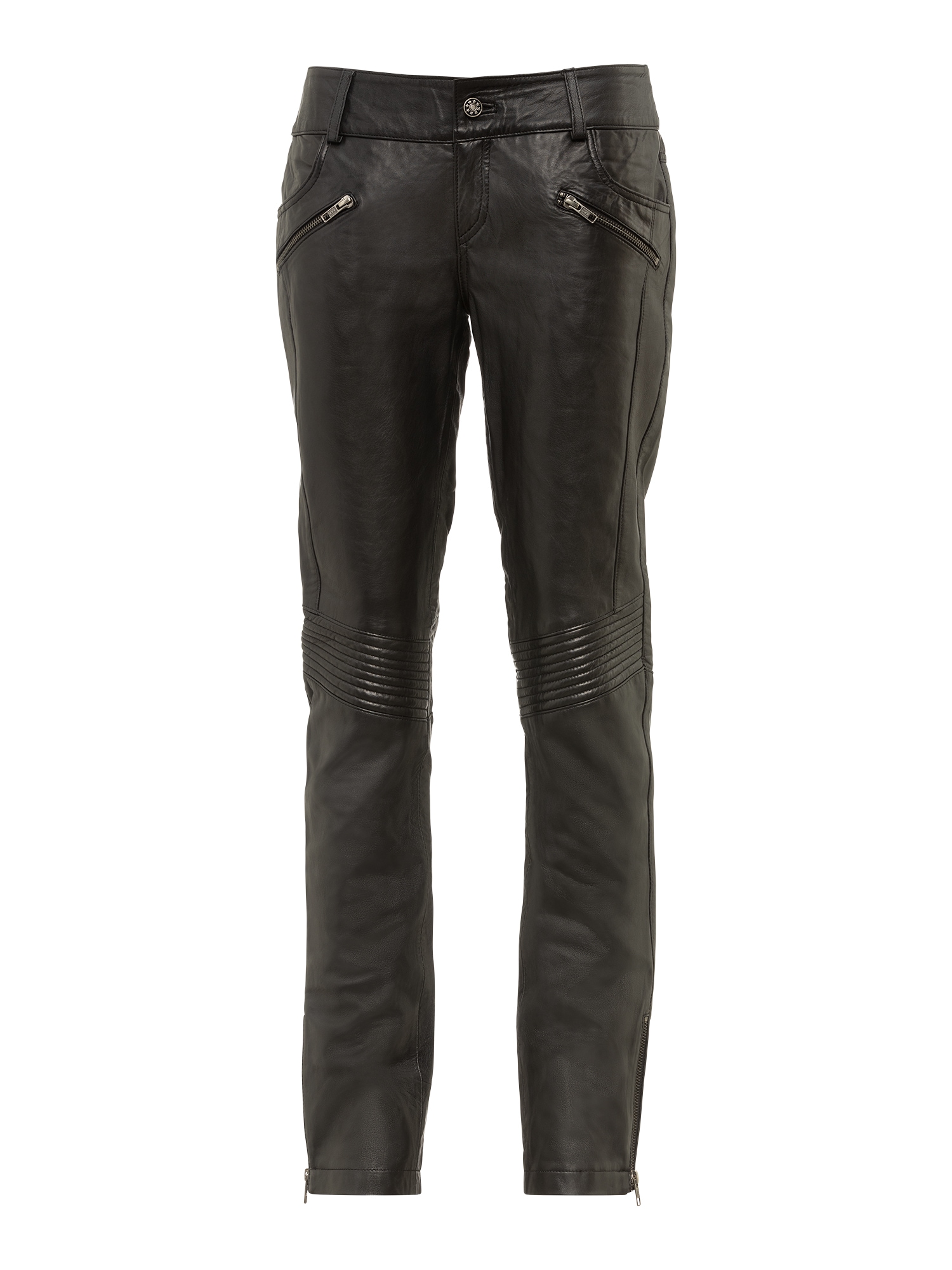 RICANO Bikerhose "Lederhose Tally Pant" Handgefertigt aus echtem Leder
