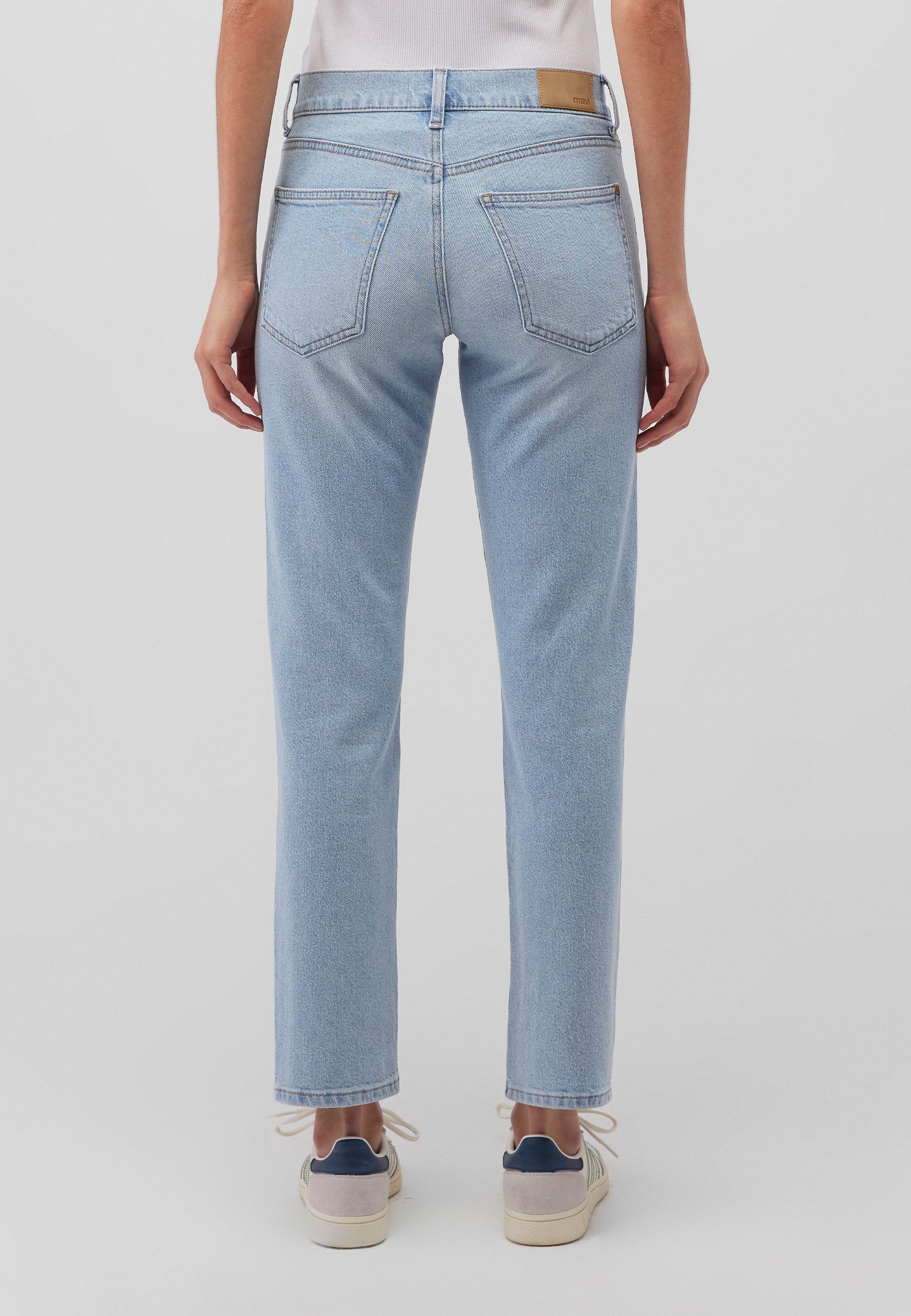 Mavi Straight-Jeans »MIRELLA«, gerde Form