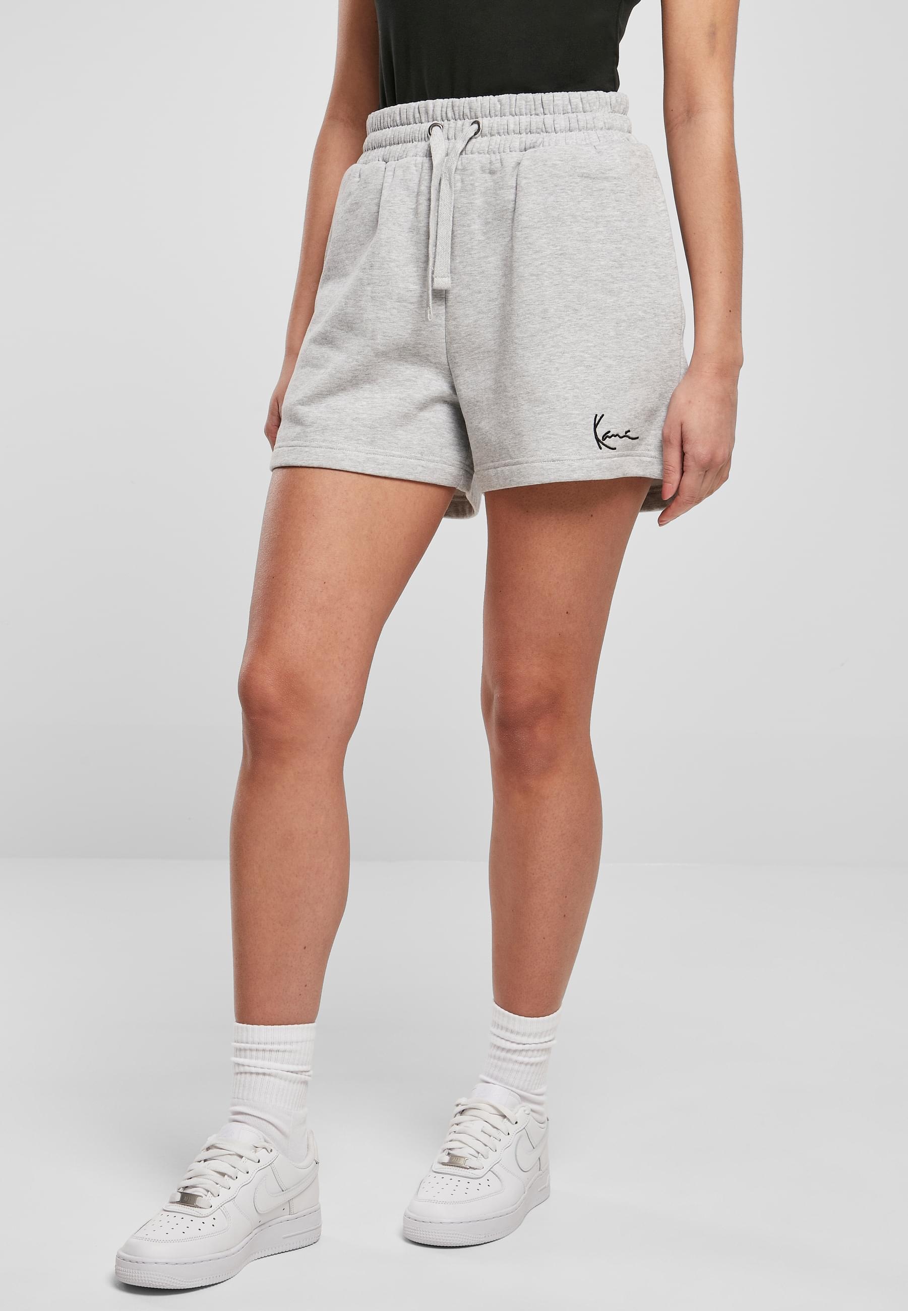 Karl Kani Radlerhose »Karl Kani Damen KW-PS011-013-03 Small Signature Shorts ash grey«, (1 tlg.)