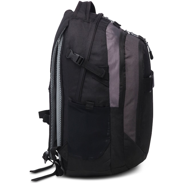 BESTWAY Schulrucksack »Evolution Air, schwarz/zement«, mit gepolstertem 15  Zoll Laptopfach bestellen | BAUR