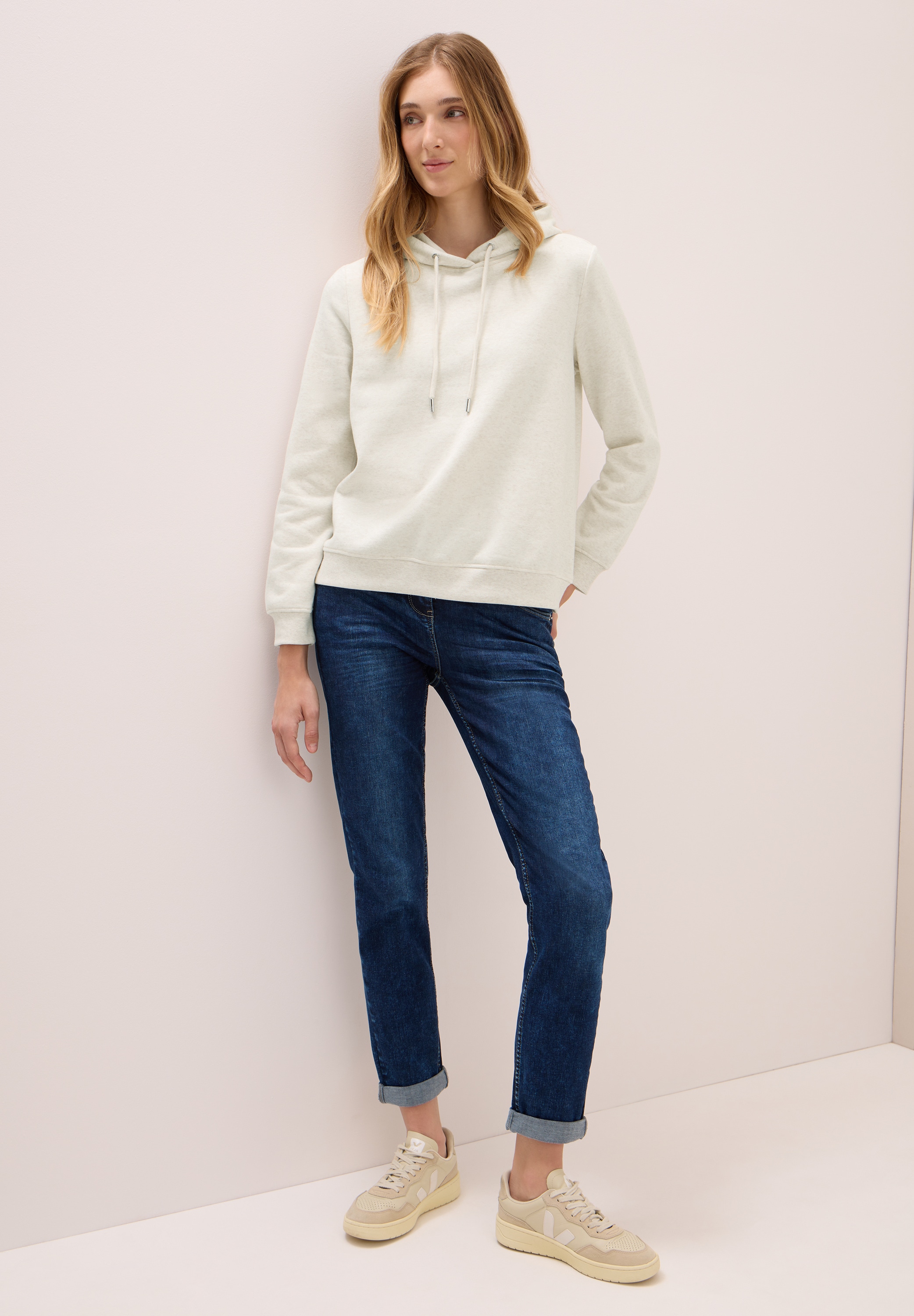 Cecil Sweatshirt, mit Kapuze mit Tunnelzugband
