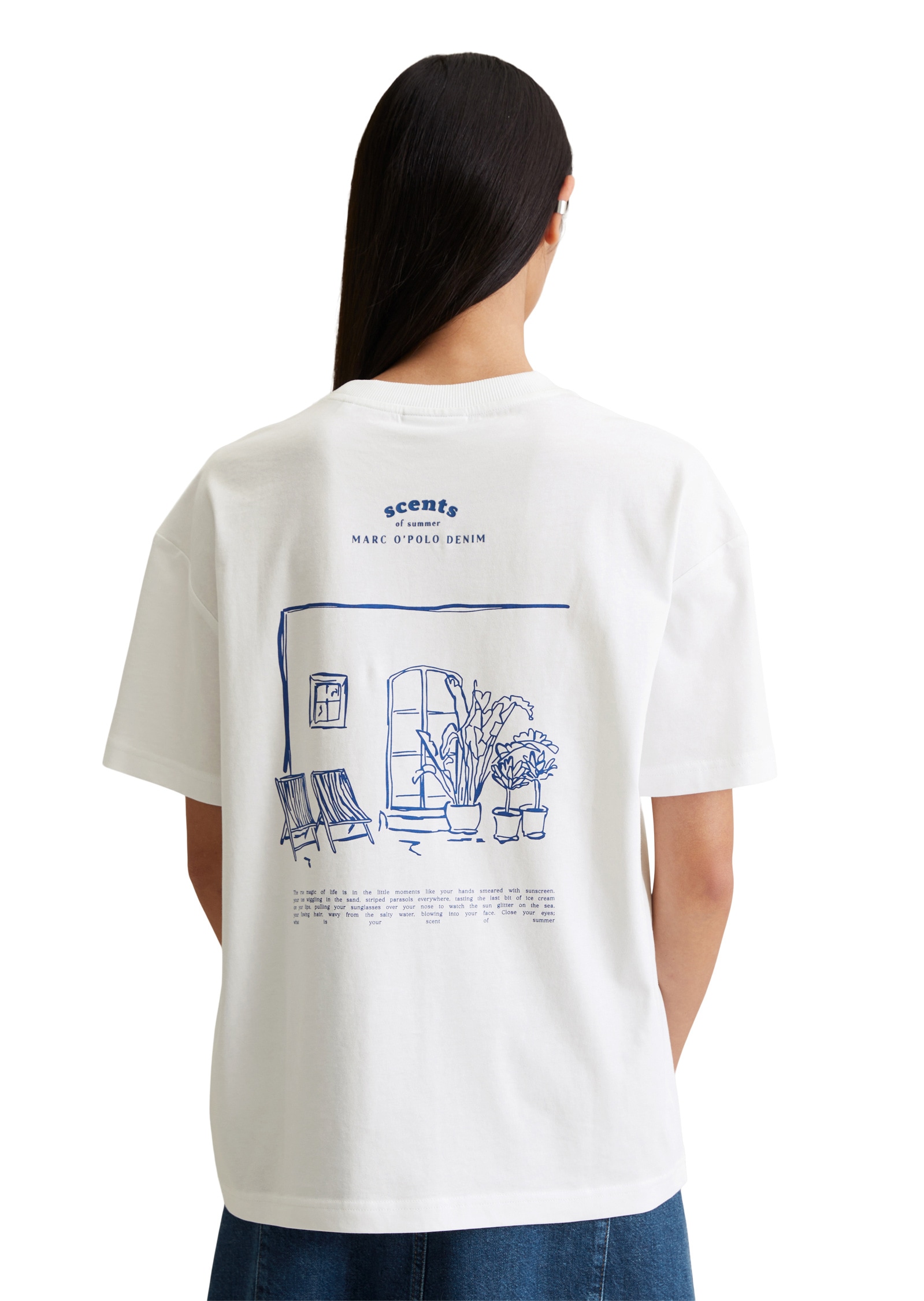 Marc O'Polo DENIM T-Shirt »aus Organic Cotton«