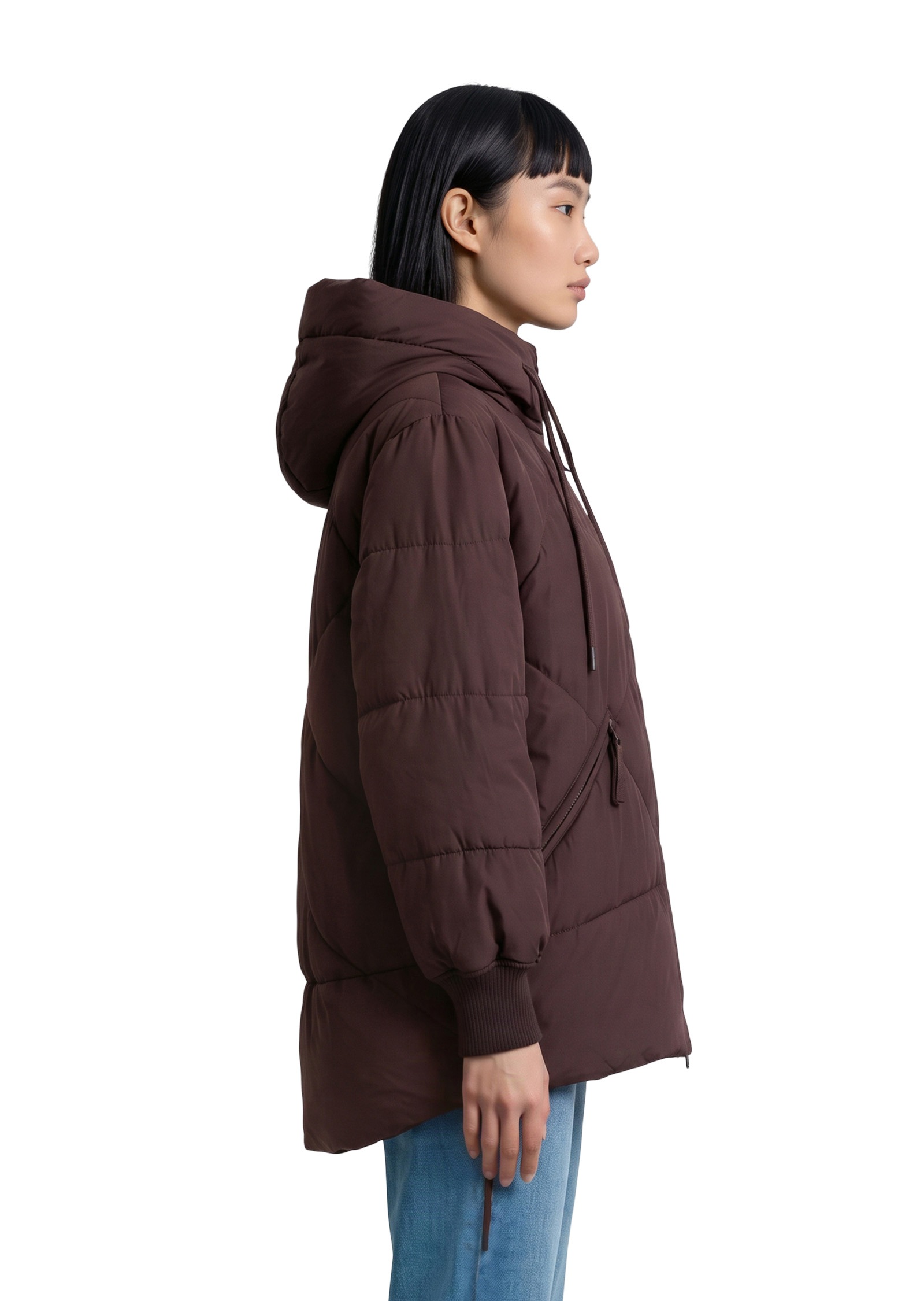 Marc O'Polo DENIM Steppmantel »aus recyceltem Polyester«