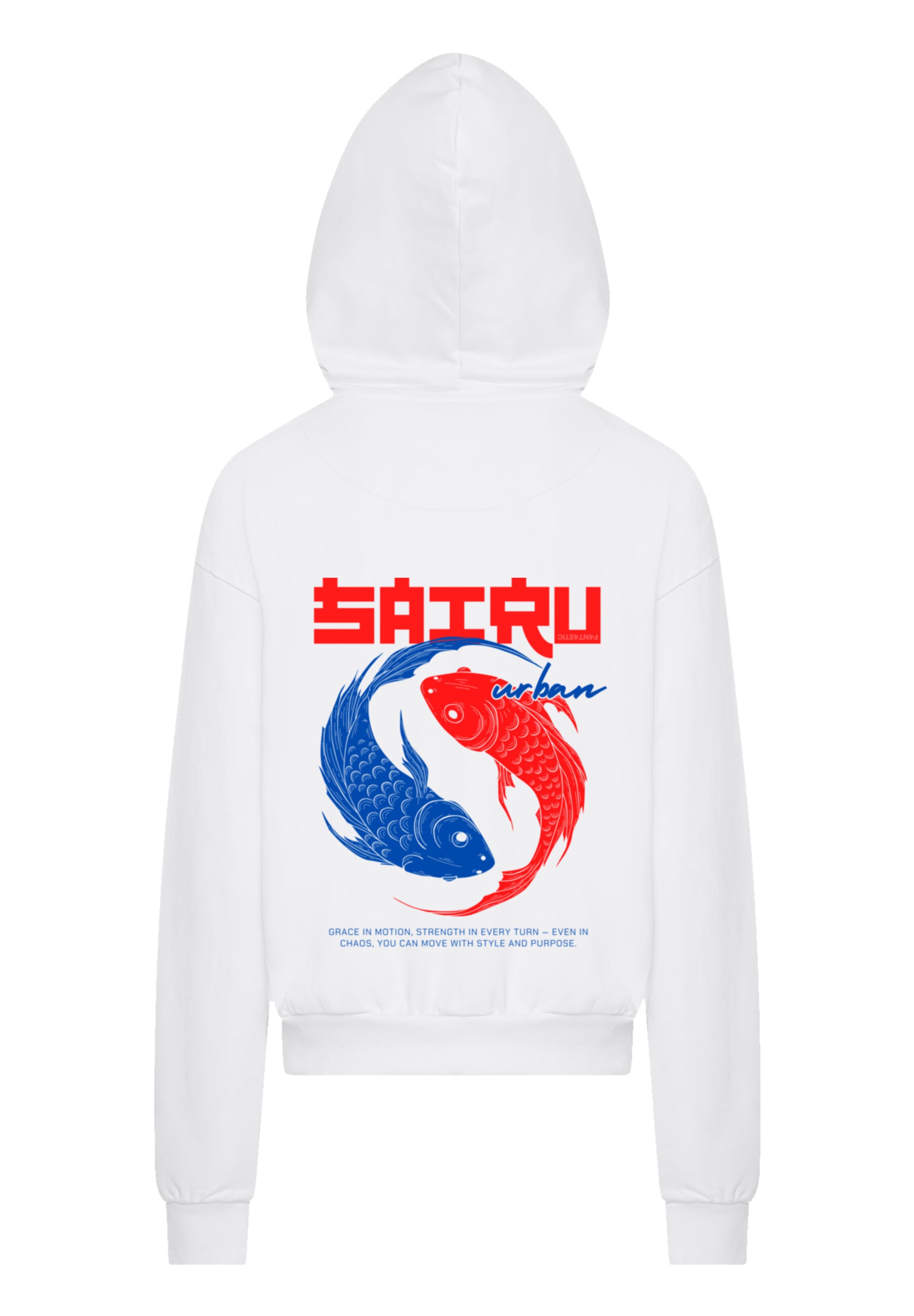 F4NT4STIC Kapuzenpullover »Koi Fish Japan Streetstyle«, Japan Streetwear Styles