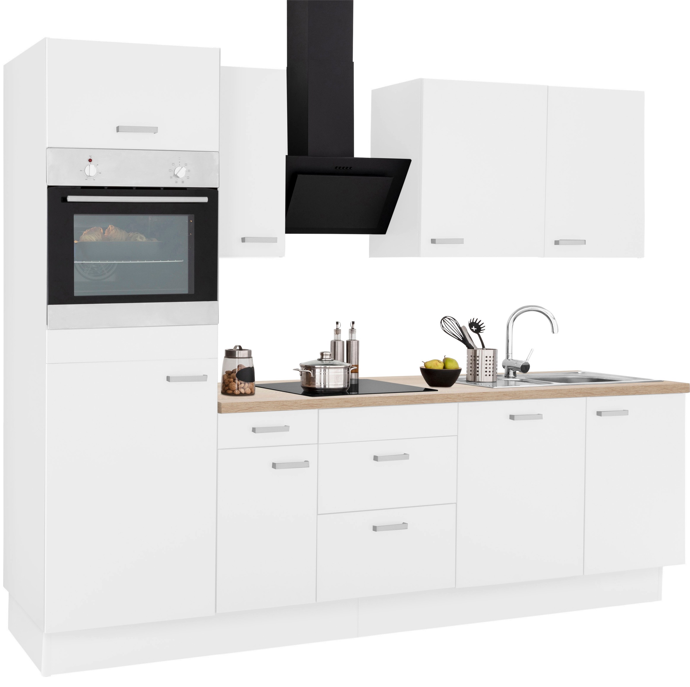 OPTIFIT Küchenzeile »Parma«, mit E-Geräten, Breite 270 cm