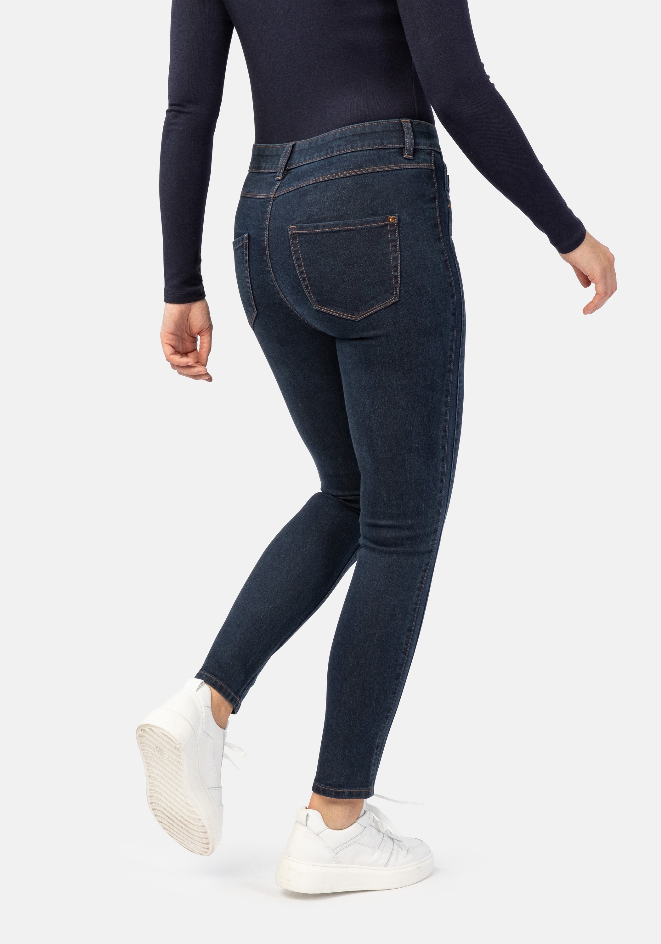 STOOKER WOMEN 5-Pocket-Jeans »Rio Denim Season Skinny Fit«, Skinny Fit Casual Clean Wash Denim Jeans Magic Shape Effekt für Damen