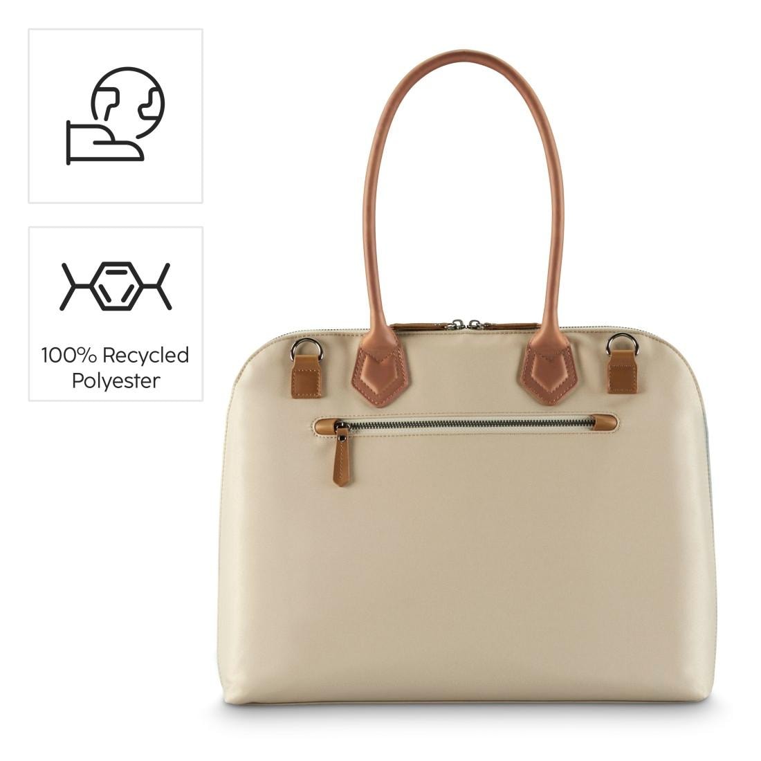 Hama Laptoptasche »Laptoptasche für 15,6-16,2“ (Recycling Henkeltasche aus Kunstleder)«