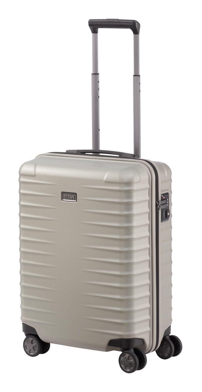 TITAN® Hartschalen-Trolley »LITRON, verschiedene Größen und Farben«, 4 Rollen, Hartschalen-Koffer Made in Germany mit 10 Jahren Herstellergarantie