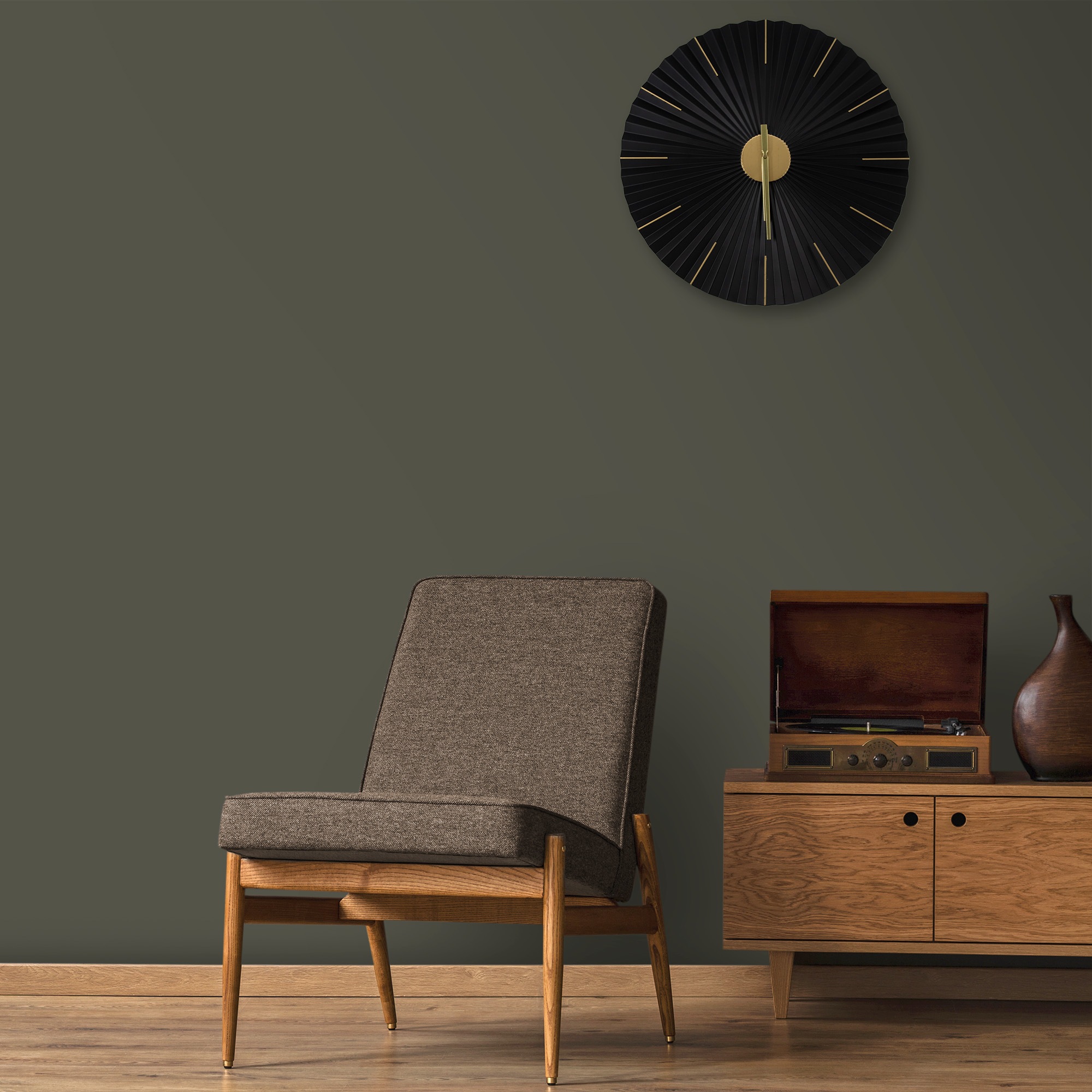 Art for the home Wanduhr "Origami" günstig online kaufen
